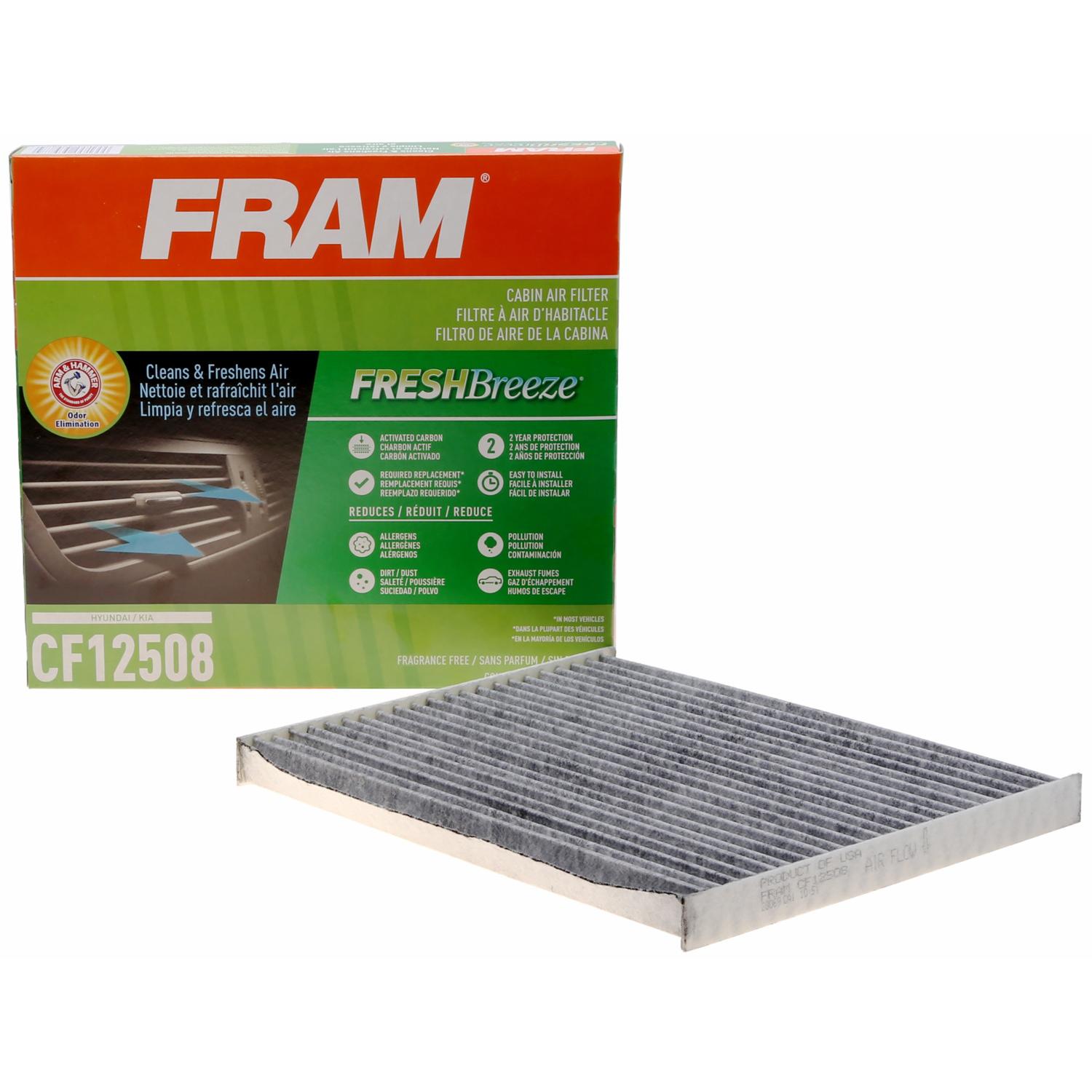 Fram CF12508 - Cabin Air Filter Fram CF12508 Cabin Air Filter product image 5 of 6