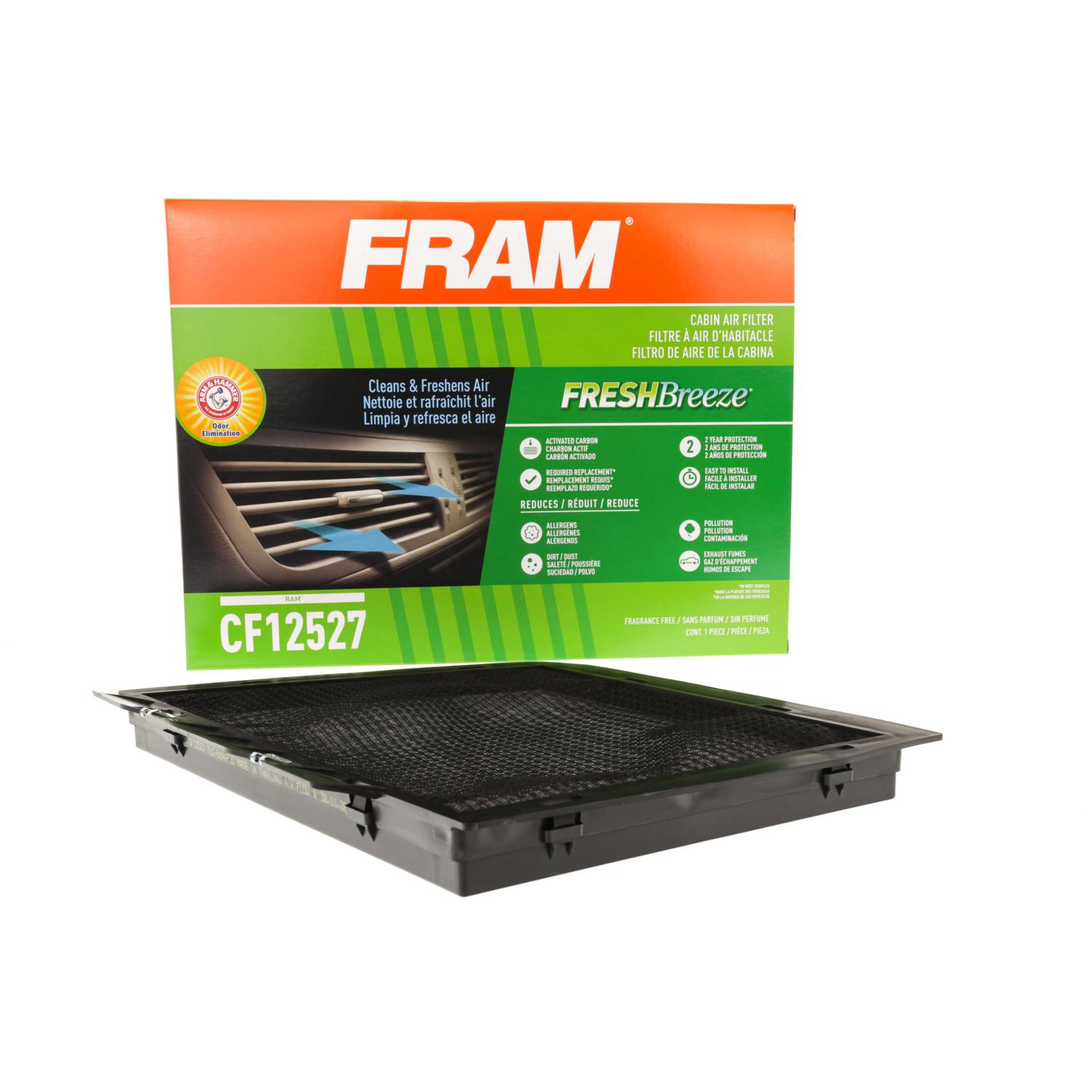 Fram CF12527 - Cabin Air Filter Fram CF12527 Cabin Air Filter product image 3 of 6