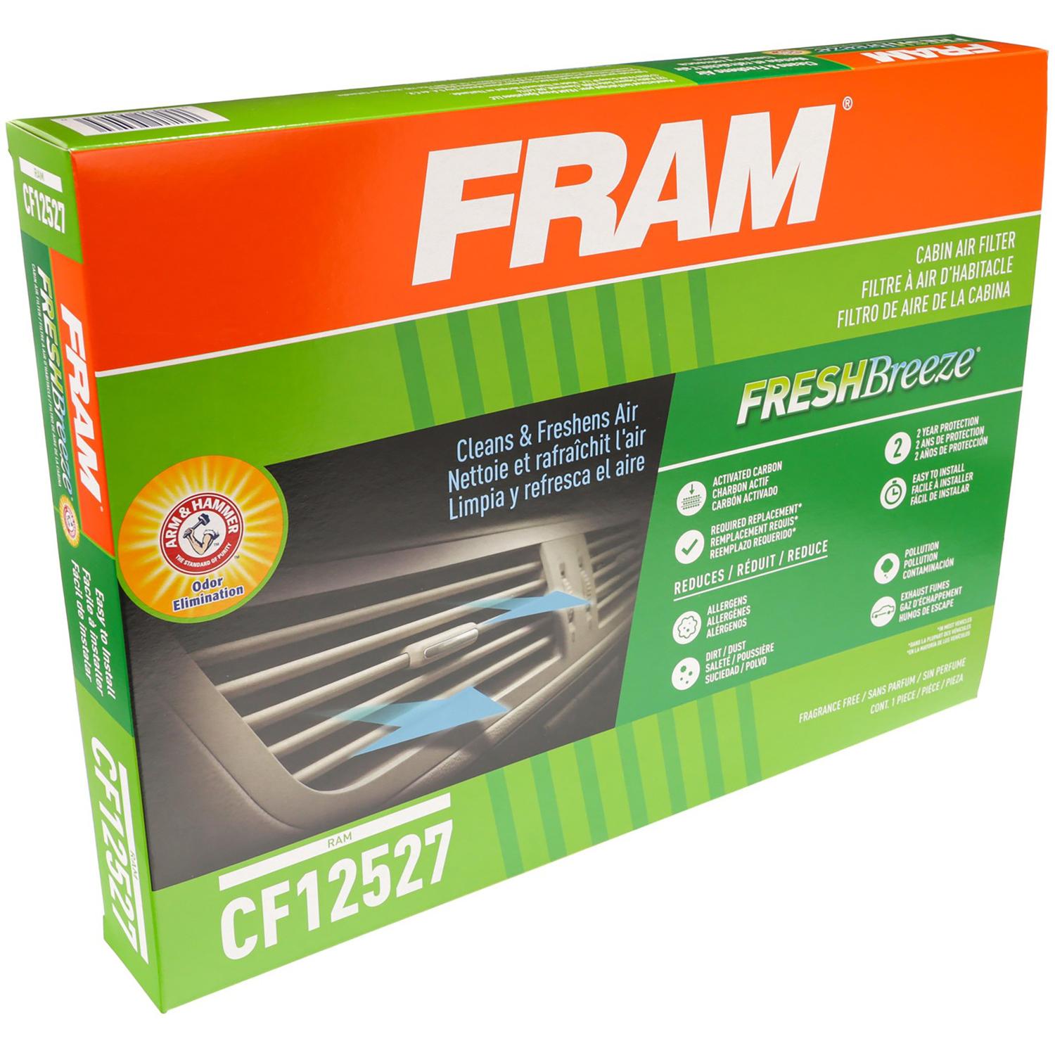 Fram CF12527 - Cabin Air Filter Fram CF12527 Cabin Air Filter product image 6 of 6