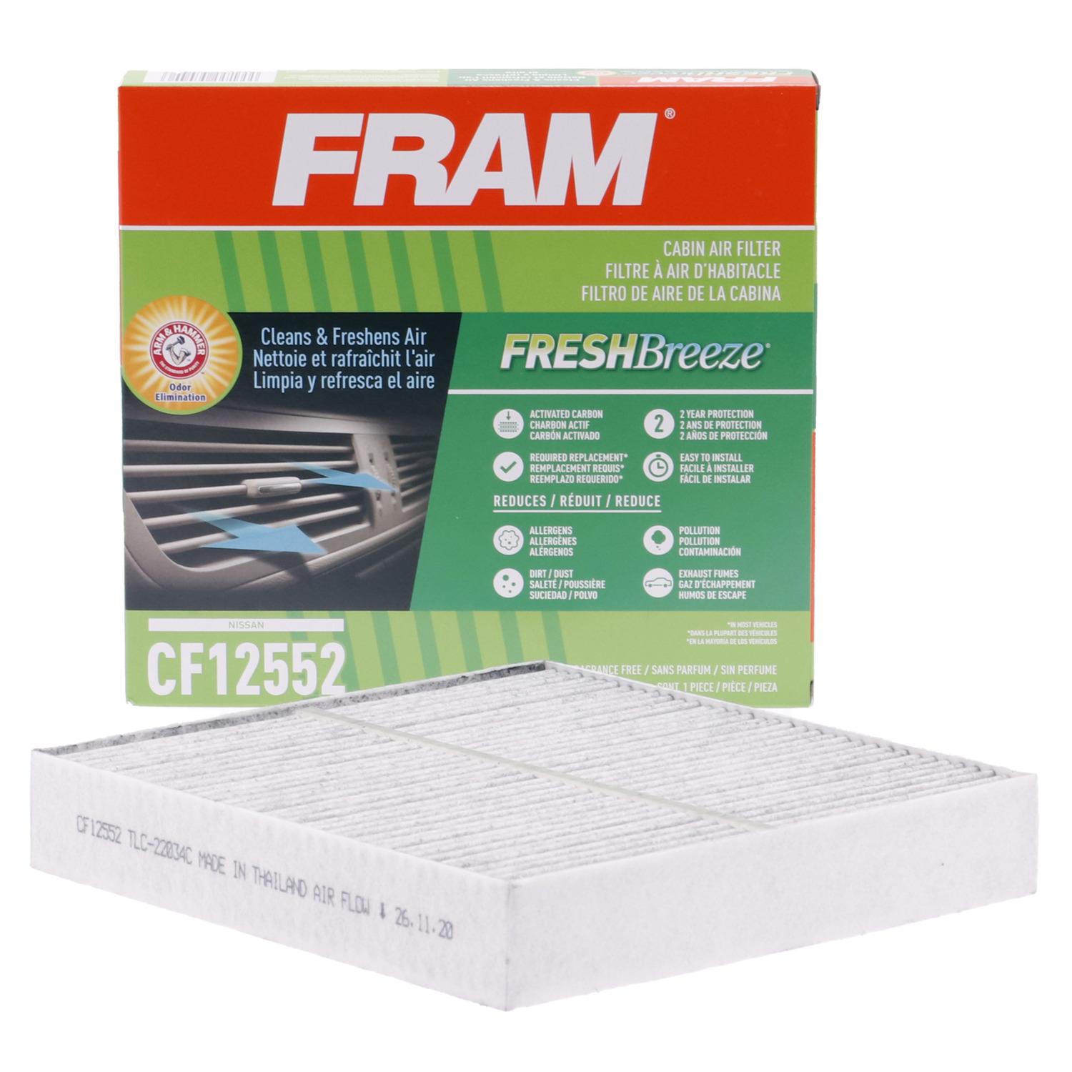 Fram CF12552 - Cabin Air Filter Fram CF12552 Cabin Air Filter product image 5 of 6