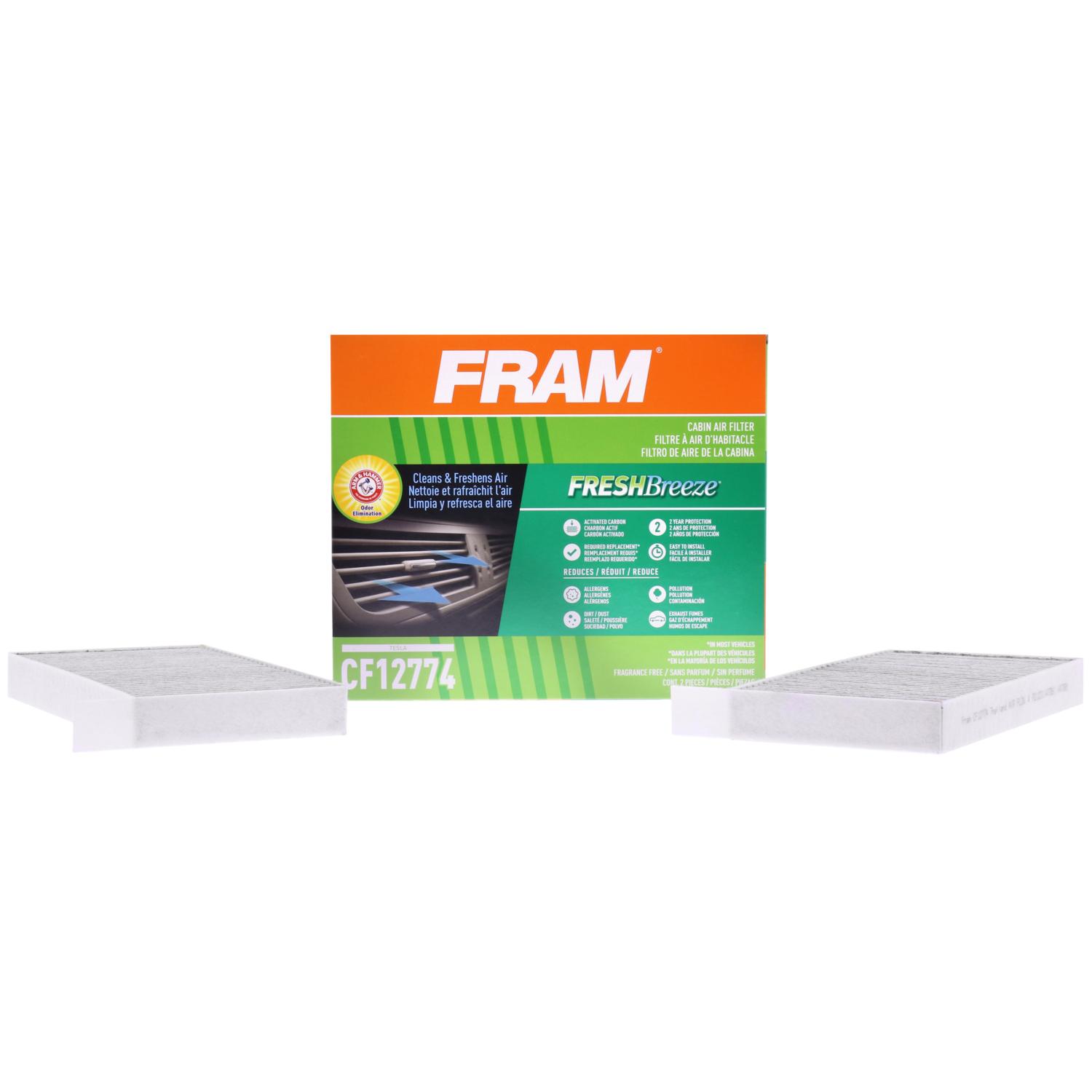 Fram CF12774 - Cabin Air Filter Fram CF12774 Cabin Air Filter product image 5 of 6