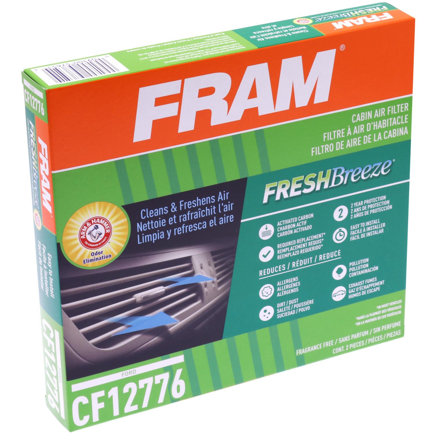 Fram CF12776 - Cabin Air Filter Fram CF12776 Cabin Air Filter product image 3 of 6