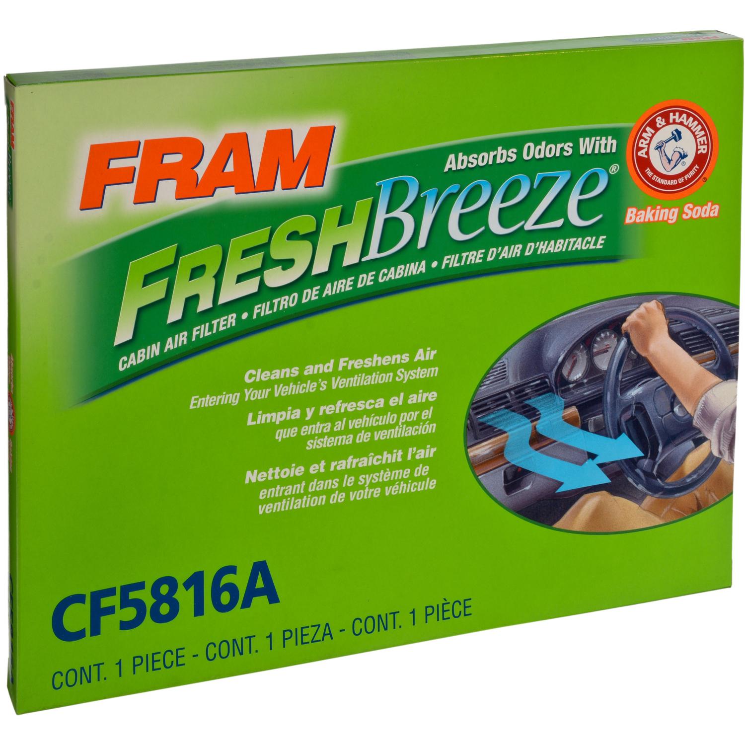 Fram CF5816A - Cabin Air Filter Fram CF5816A Cabin Air Filter product image 2 of 4