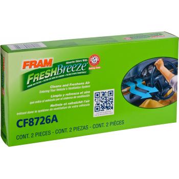 Fram CF8726A - Cabin Air Filter Fram CF8726A Cabin Air Filter product image 6 of 6