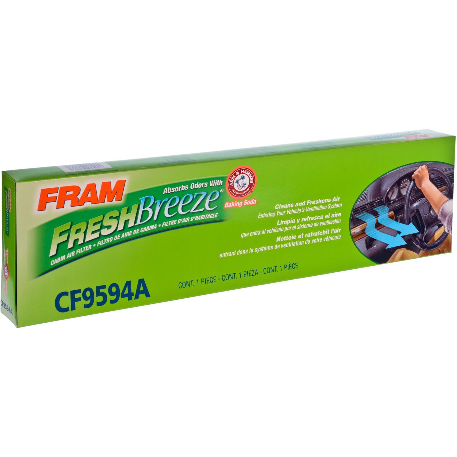 Fram CF9594A - Cabin Air Filter Fram CF9594A Cabin Air Filter product image 2 of 4