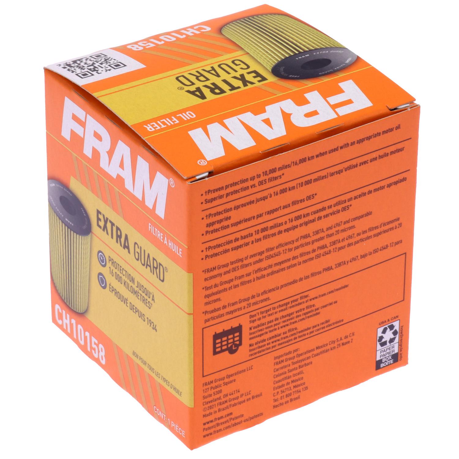 Fram CH10158 - Engine Oil Filter Fram CH10158 Engine Oil Filter product image 4 of 6