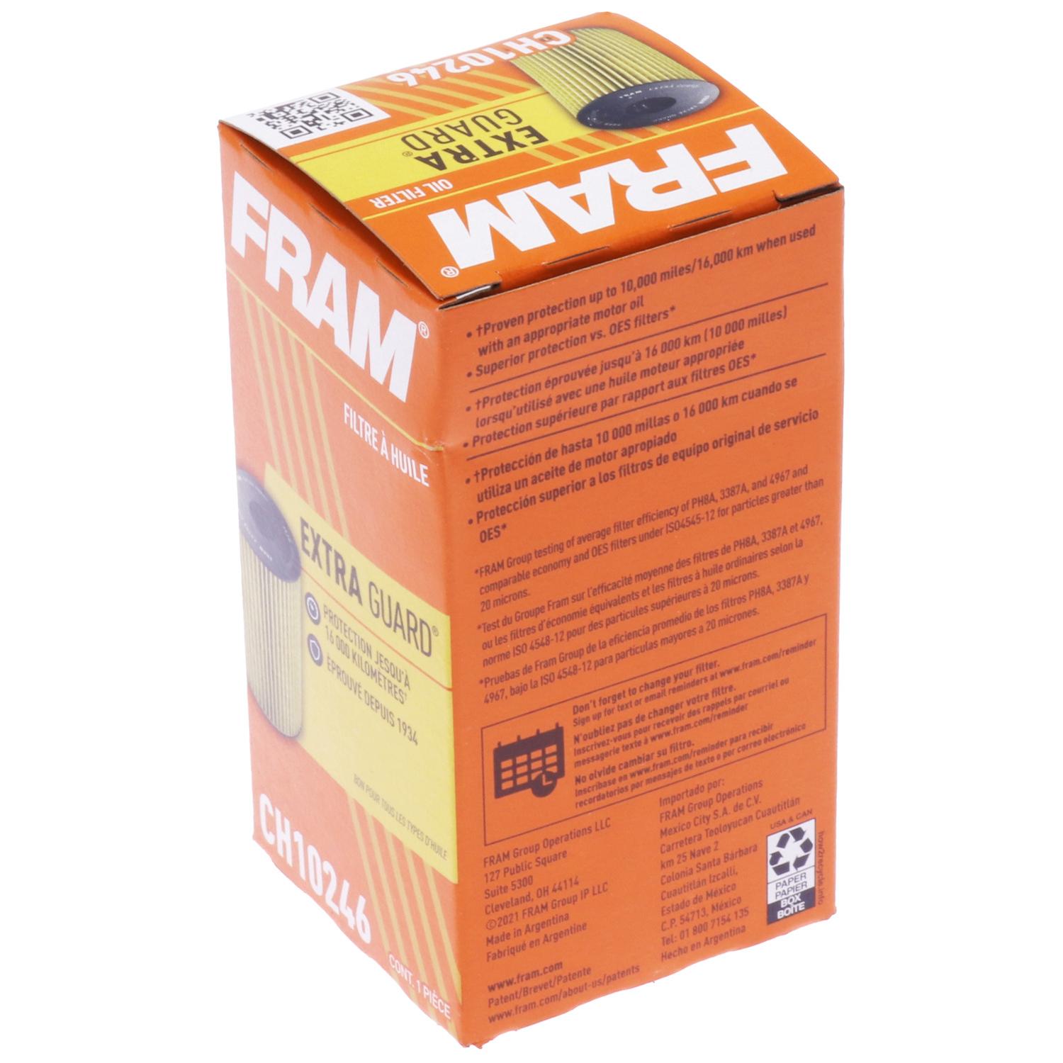 Fram CH10246 - Engine Oil Filter Fram CH10246 Engine Oil Filter product image 5 of 6