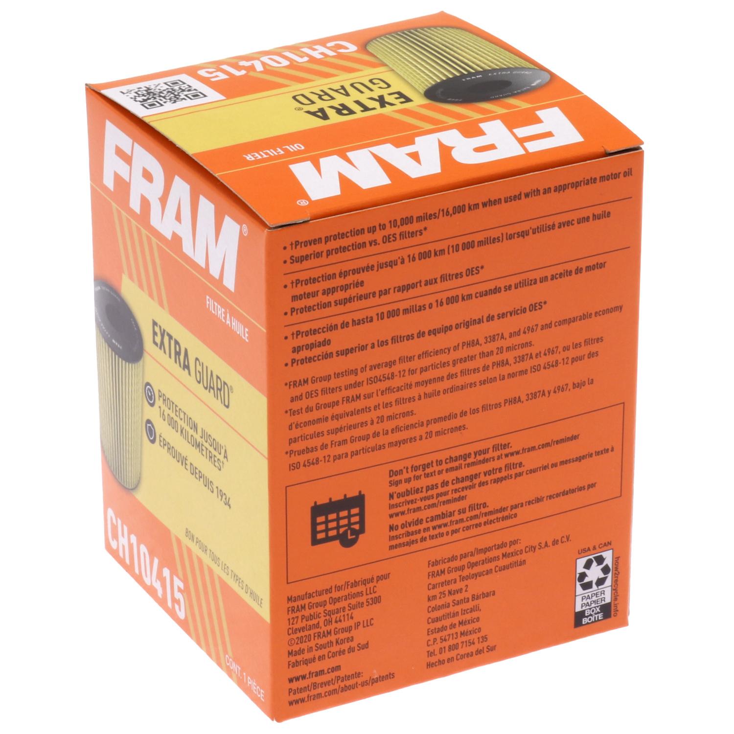 Fram CH10415 - Engine Oil Filter Fram CH10415 Engine Oil Filter product image 5 of 7