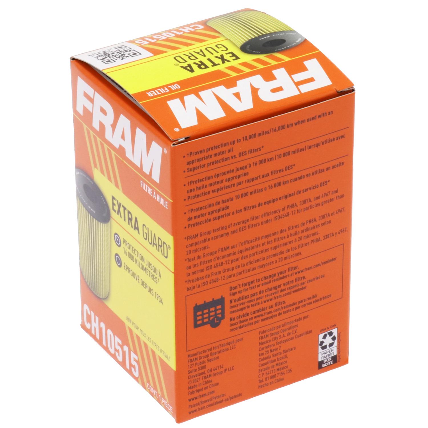 Fram CH10515 - Engine Oil Filter Fram CH10515 Engine Oil Filter product image 4 of 6
