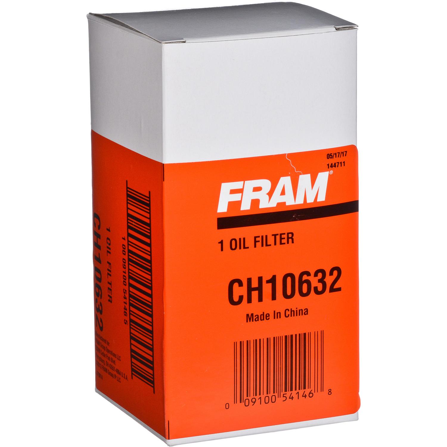 Fram CH10632 - Engine Oil Filter Fram CH10632 Engine Oil Filter product image 4 of 6