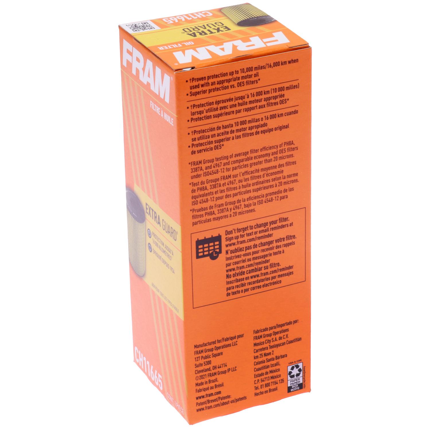 Fram CH11665 - Engine Oil Filter Fram CH11665 Engine Oil Filter product image 5 of 6