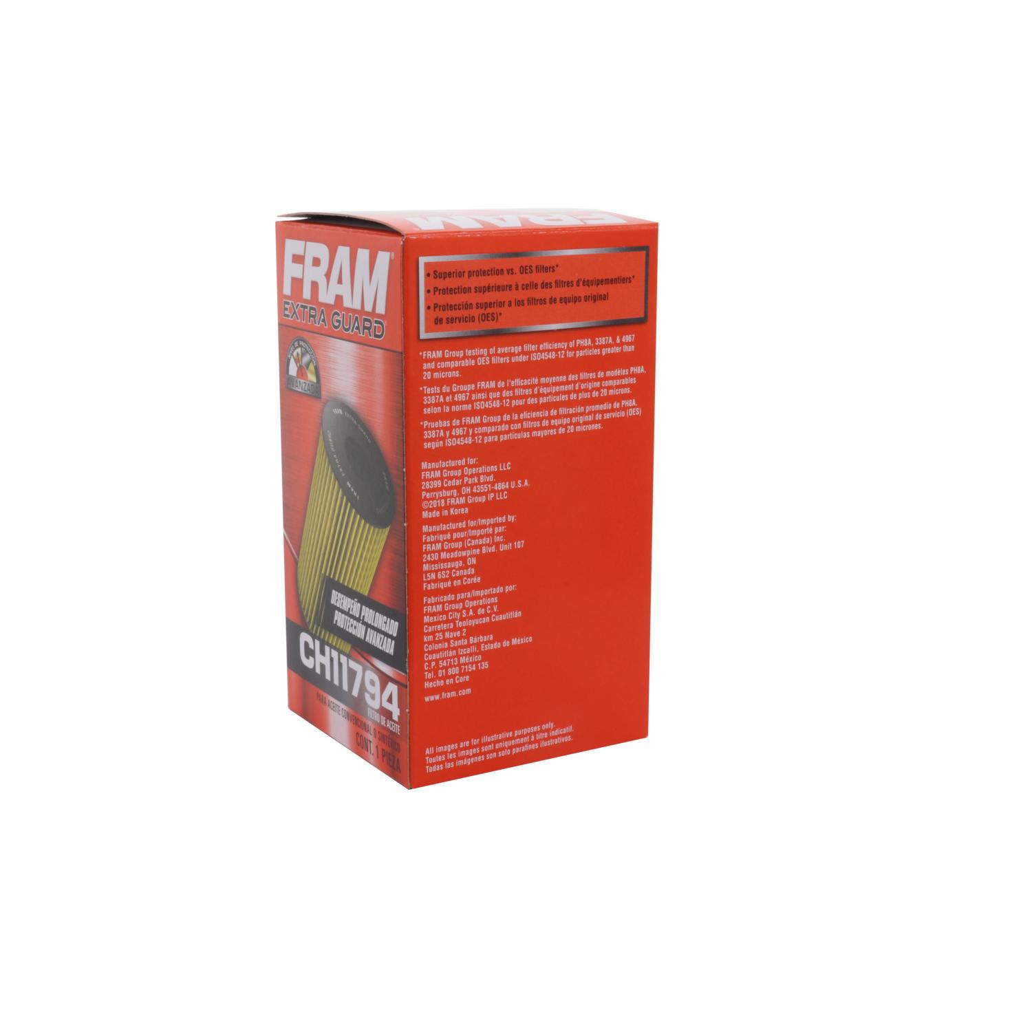 Fram CH11794 - Engine Oil Filter Fram CH11794 Engine Oil Filter product image 6 of 7