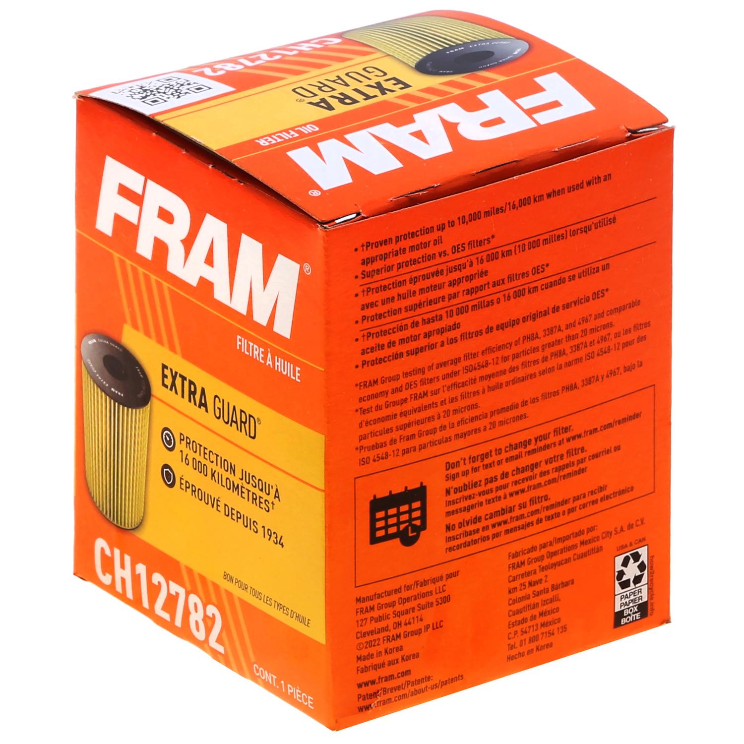 Fram CH12782 - Engine Oil Filter Fram CH12782 Engine Oil Filter product image 1 of 6