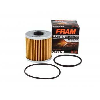 2014 Kawasaki KLR650 New Edition Engine Oil Filter Fram CH6070 image 3 of 4