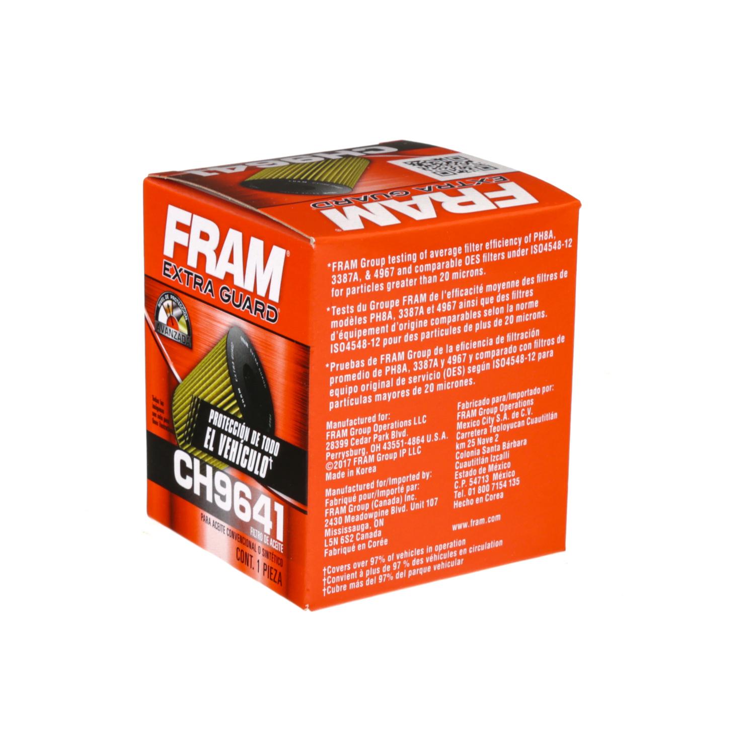 Fram CH9641 Engine Oil Filter product image 4 of 6