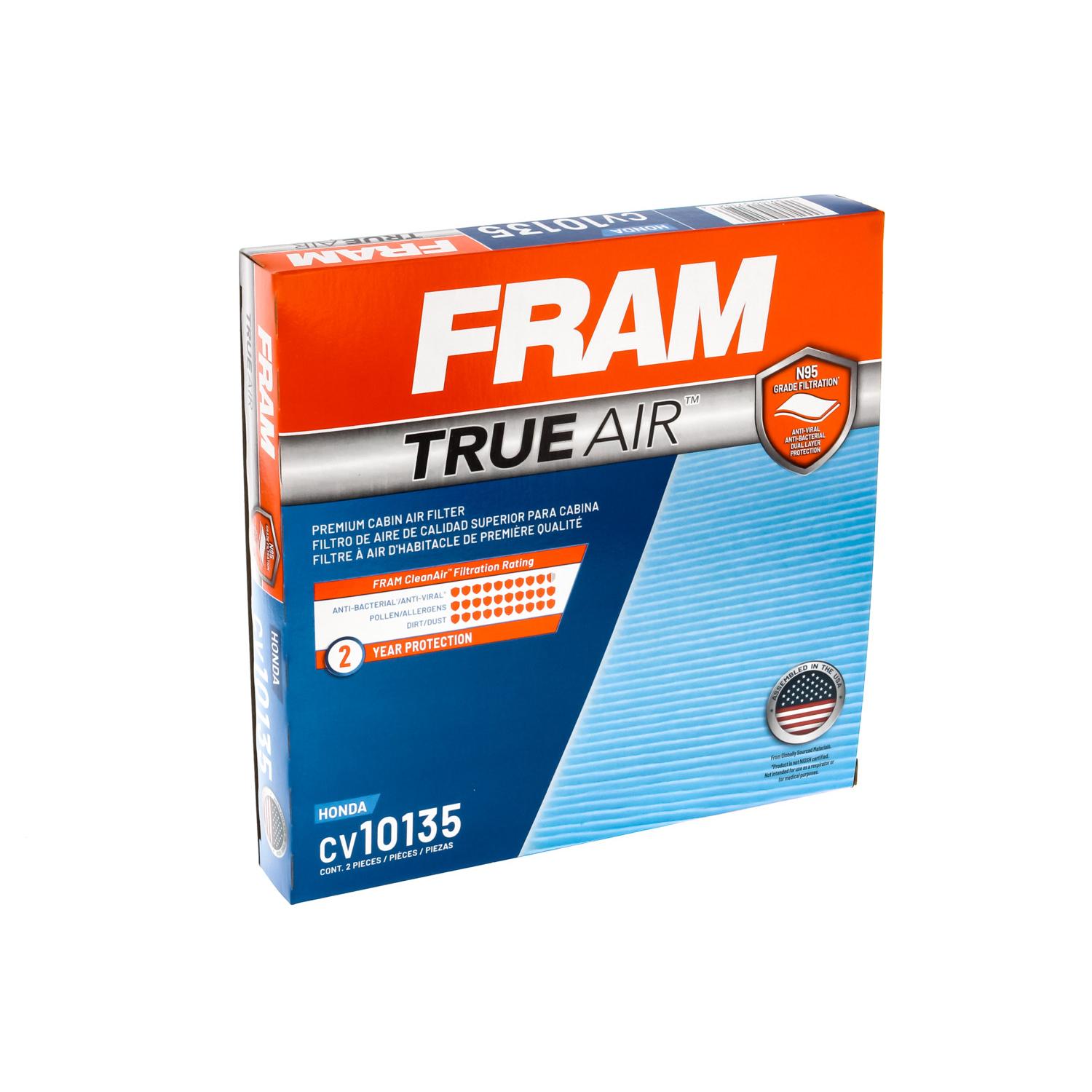 Fram CV10135 Cabin Air Filter product image 3 of 6