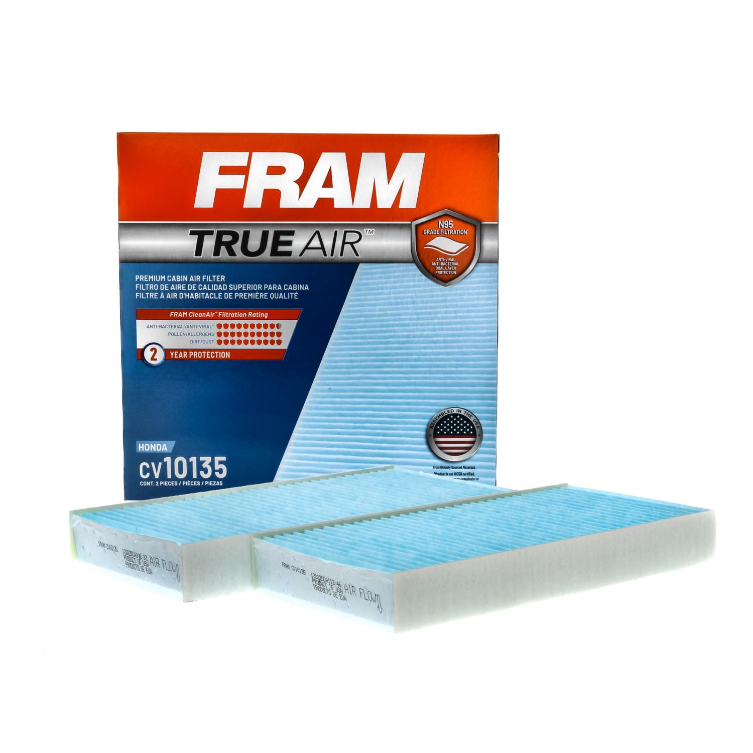 Fram CV10135 Cabin Air Filter product image 5 of 6