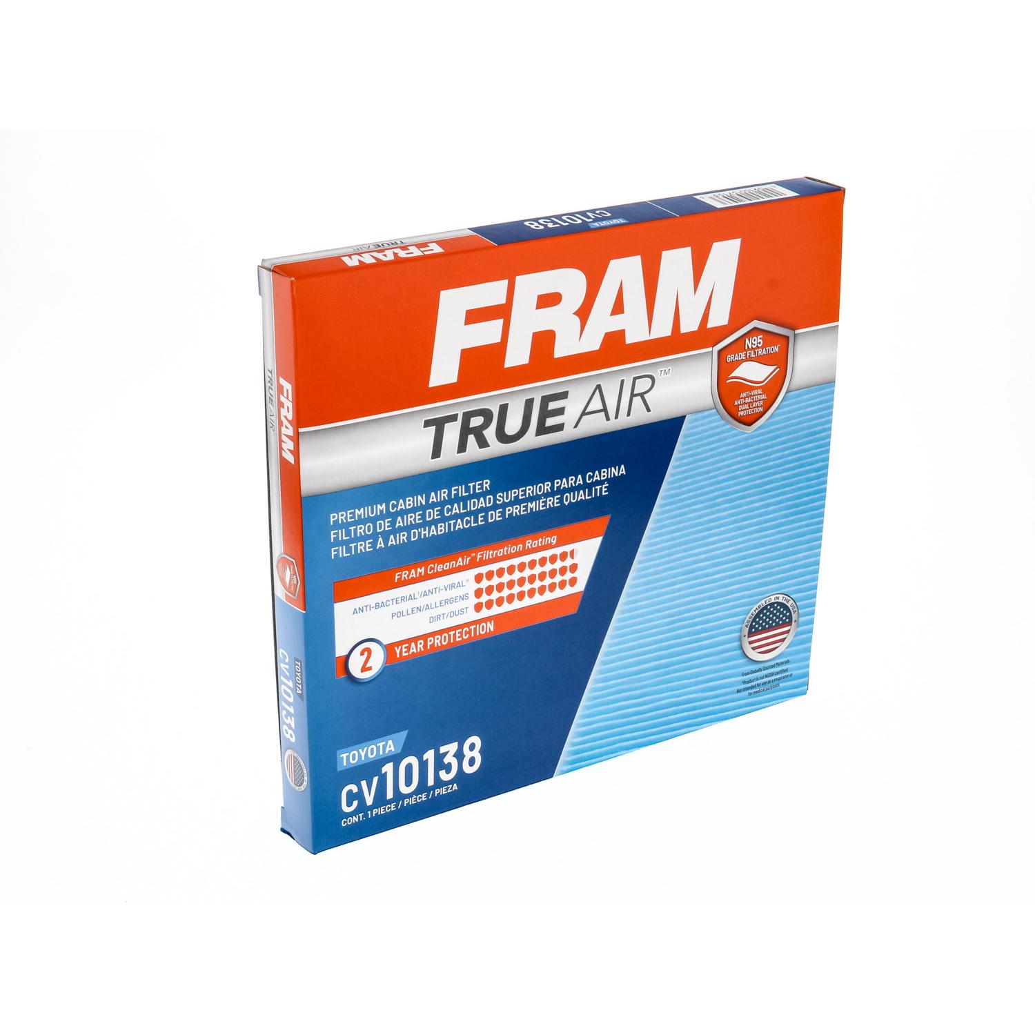 Fram CV10138 Cabin Air Filter product image 3 of 6