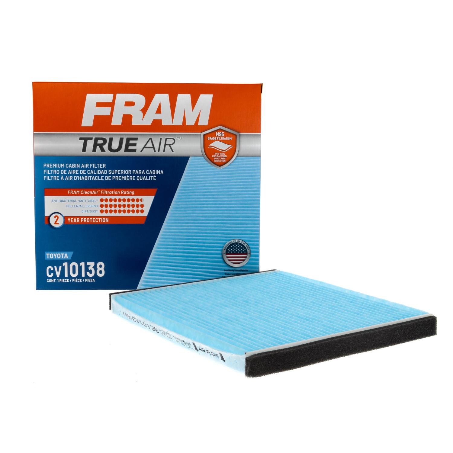 Fram CV10138 Cabin Air Filter product image 5 of 6