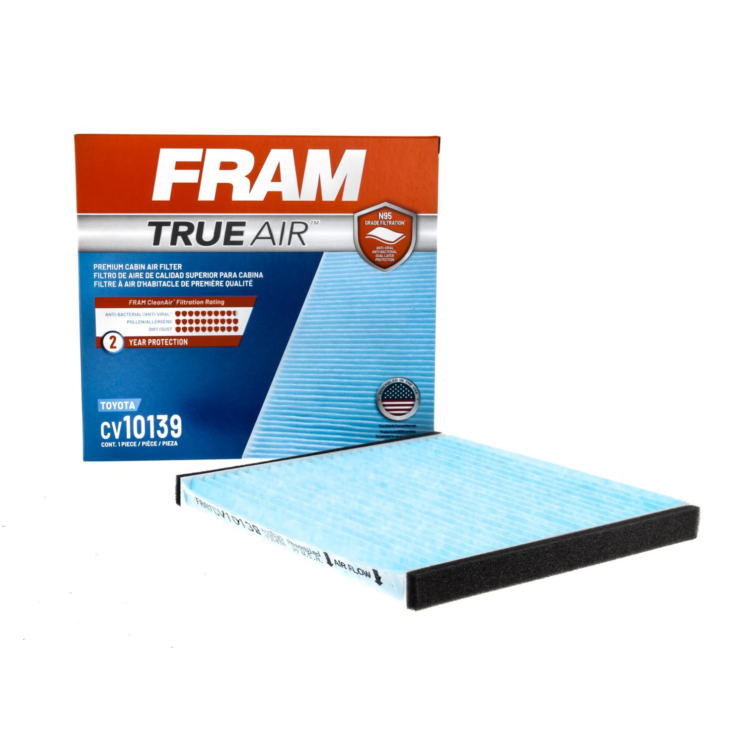 Fram CV10139 Cabin Air Filter product image 5 of 6