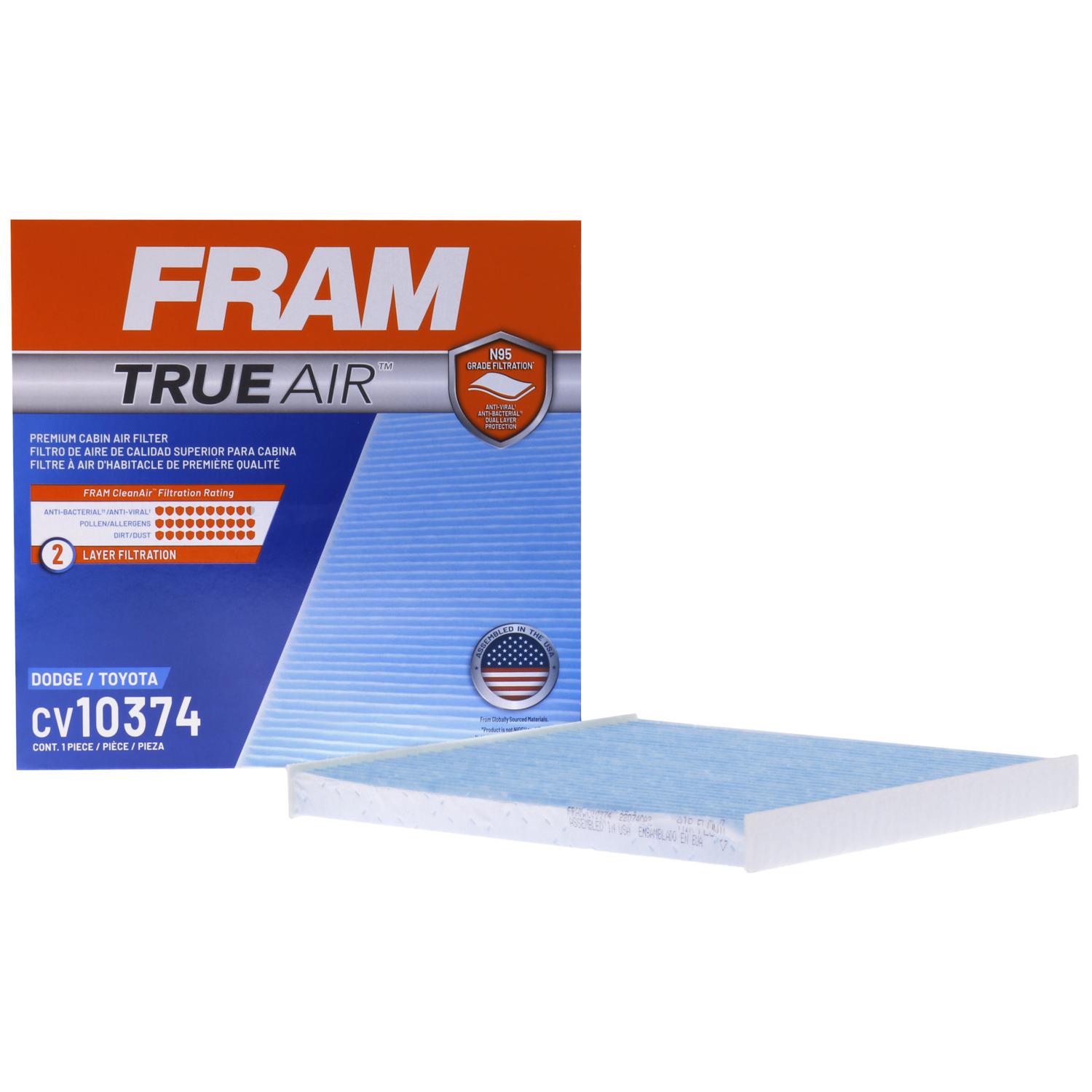 Fram CV10374 - Cabin Air Filter Fram CV10374 Cabin Air Filter product image 5 of 6