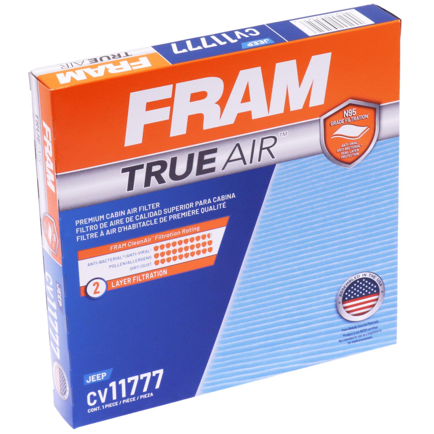 Fram CV11777 Cabin Air Filter product image 3 of 6