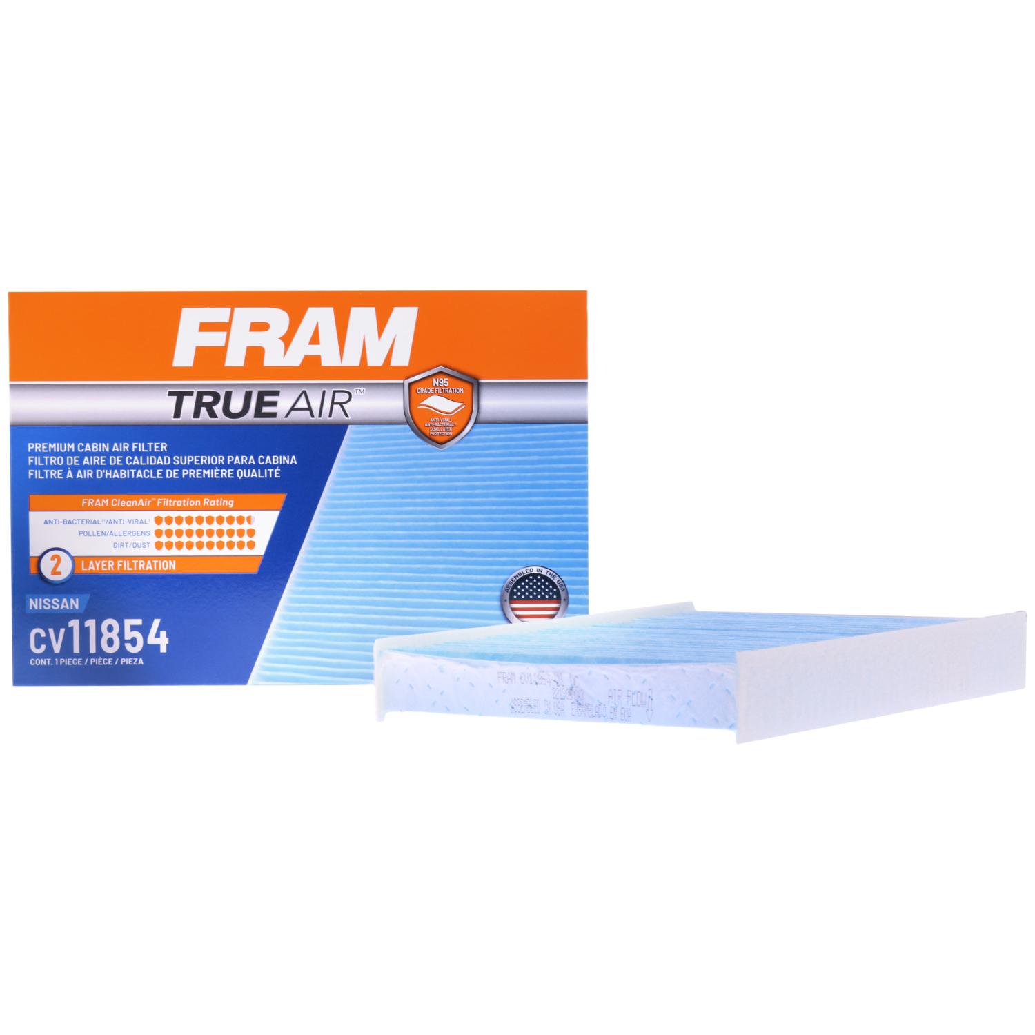 Fram CV11854 Cabin Air Filter product image 5 of 6