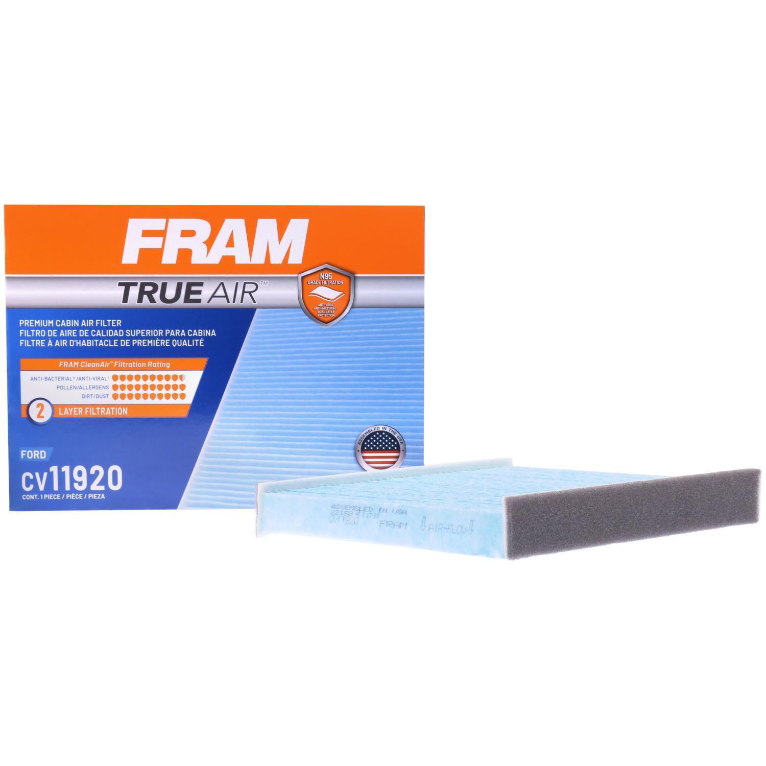 Fram CV11920 Cabin Air Filter product image 5 of 6
