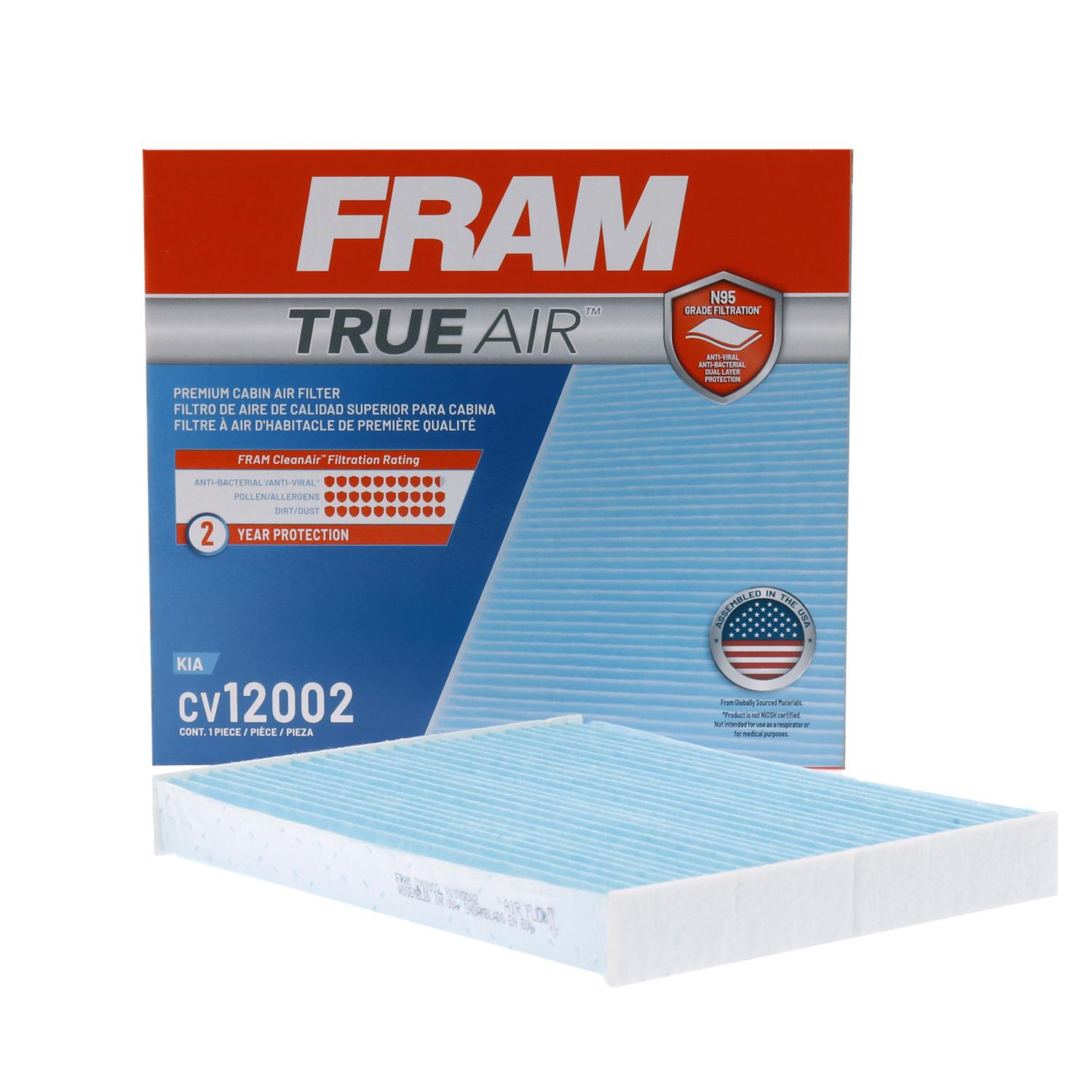 Fram CV12002 - Cabin Air Filter Fram CV12002 Cabin Air Filter product image 5 of 6