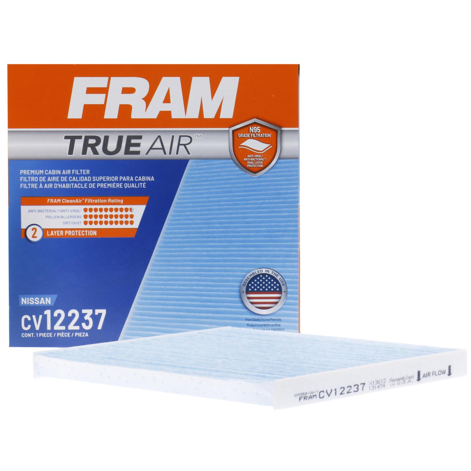 Fram CV12237 Cabin Air Filter product image 5 of 6