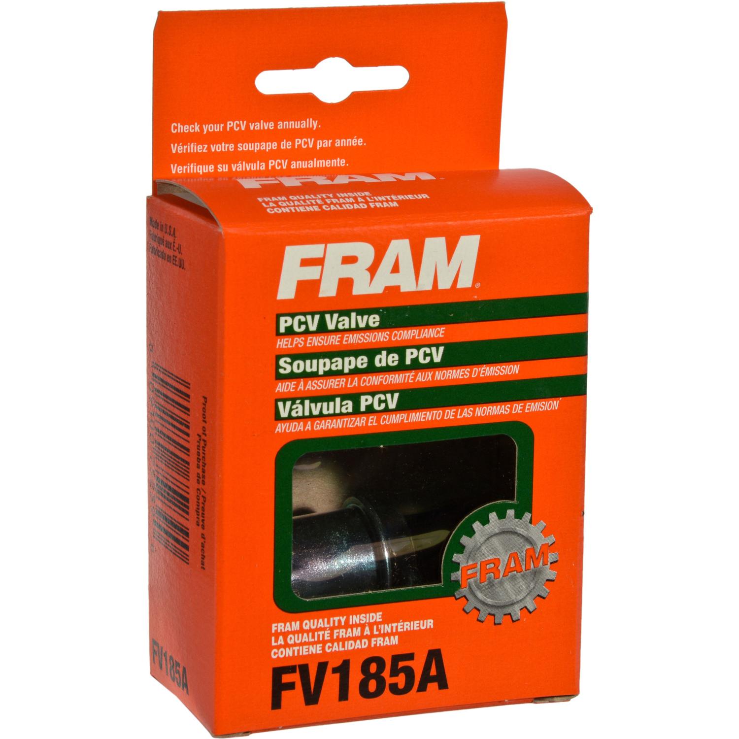 Fram FV185A - PCV Valve Fram FV185A PCV Valve product image 3 of 3