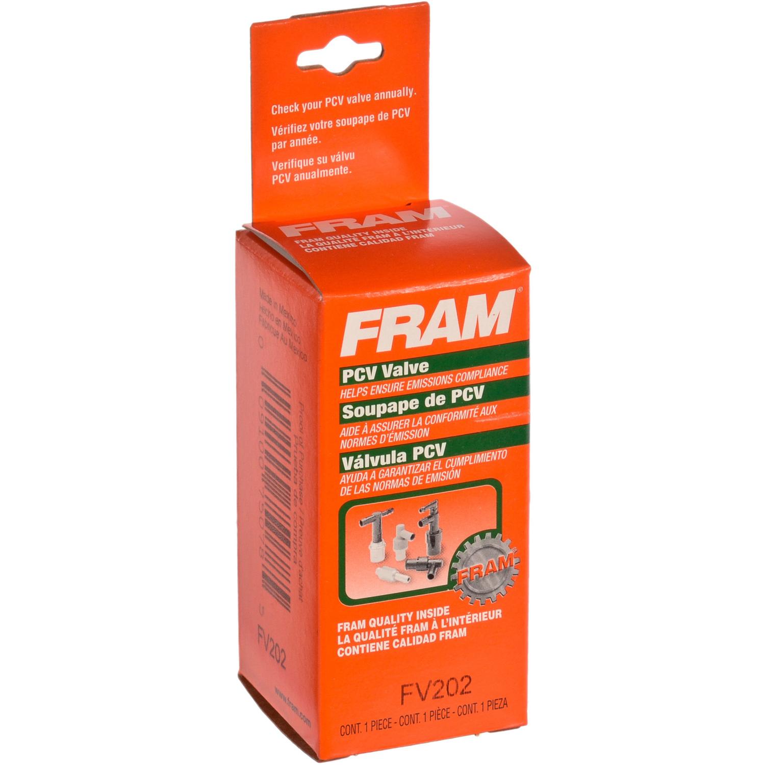 Fram FV202 - PCV Valve Fram FV202 PCV Valve product image 3 of 3
