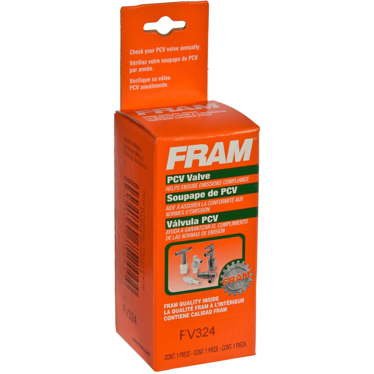 Fram FV324 - PCV Valve Fram FV324 PCV Valve product image 2 of 3