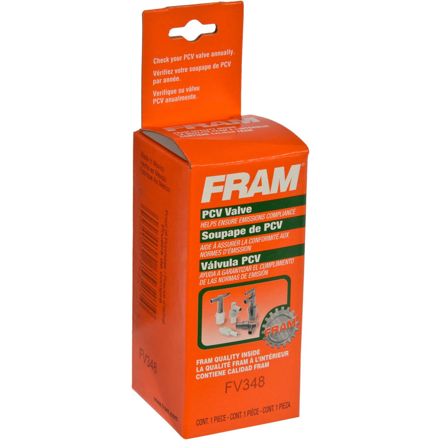 Fram FV348 PCV Valve product image 2 of 3