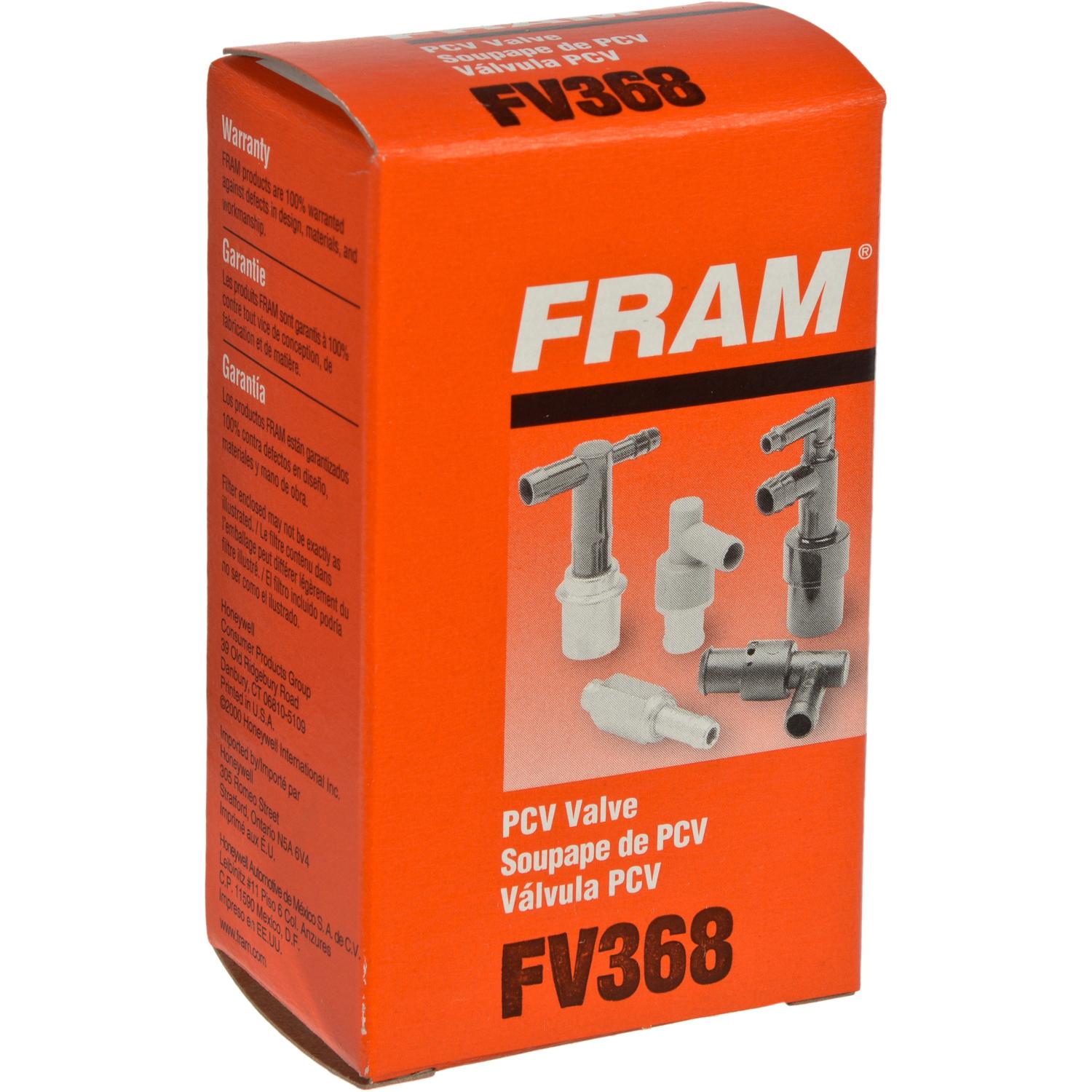 Fram FV368 - PCV Valve Fram FV368 PCV Valve product image 3 of 3
