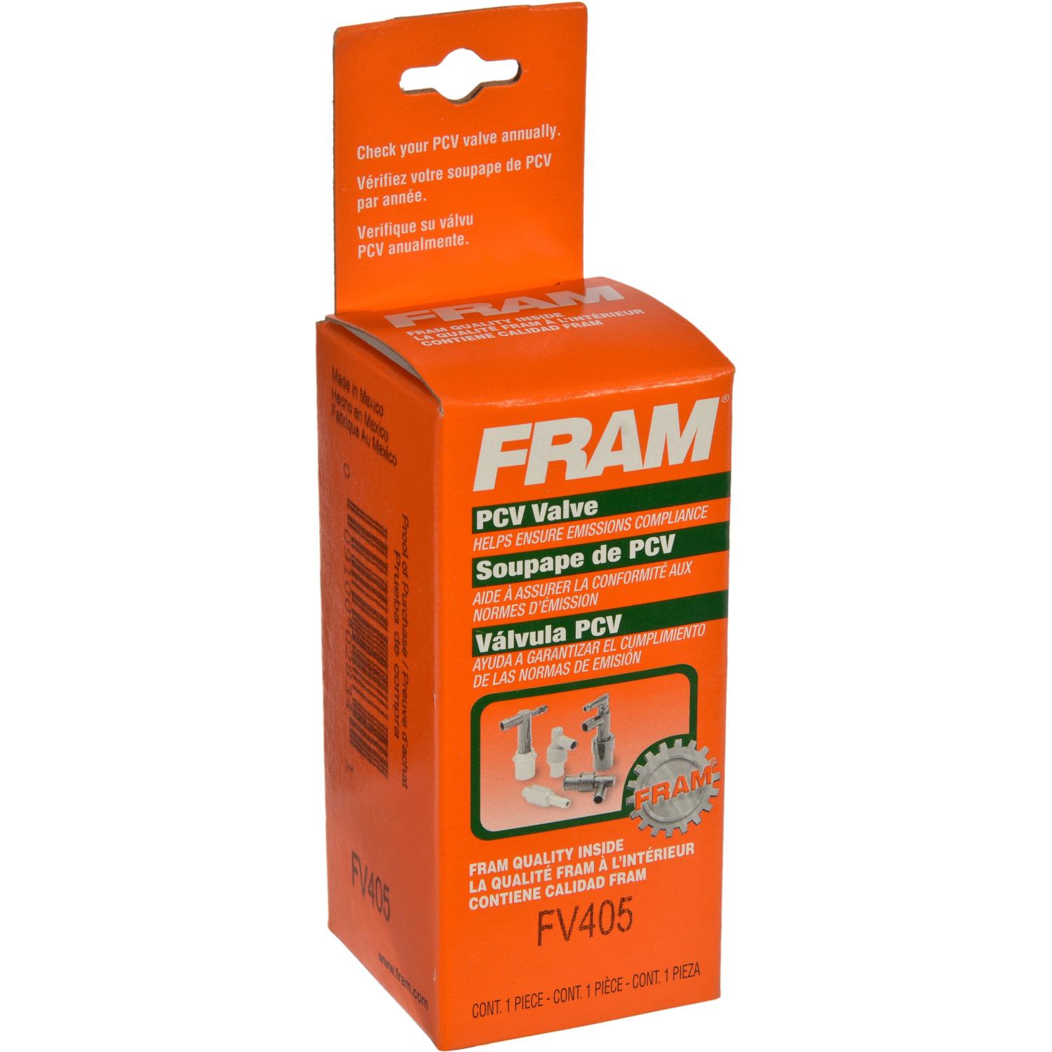 Fram FV405 - PCV Valve Fram FV405 PCV Valve product image 3 of 3
