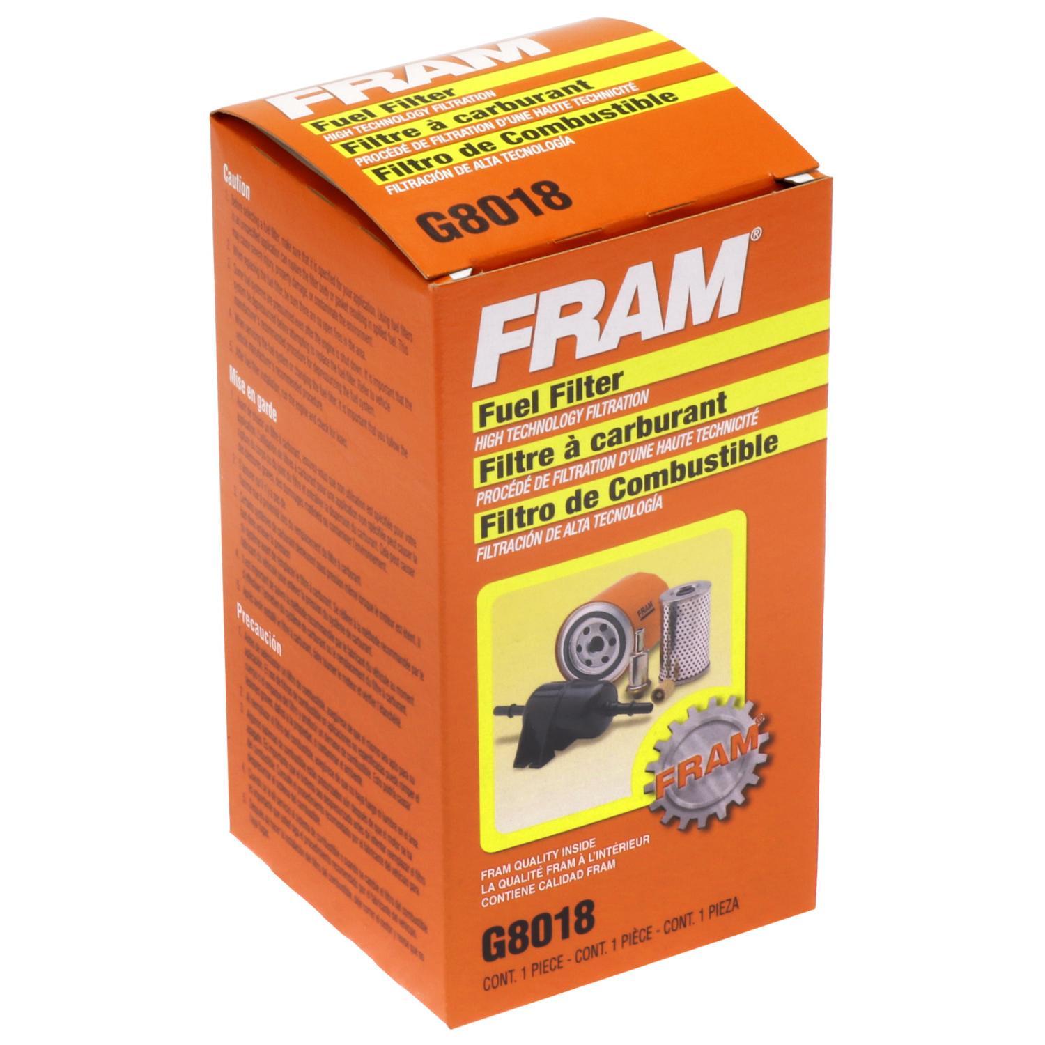 Fram G8018 - Fuel Filter Fram G8018 Fuel Filter product image 4 of 6