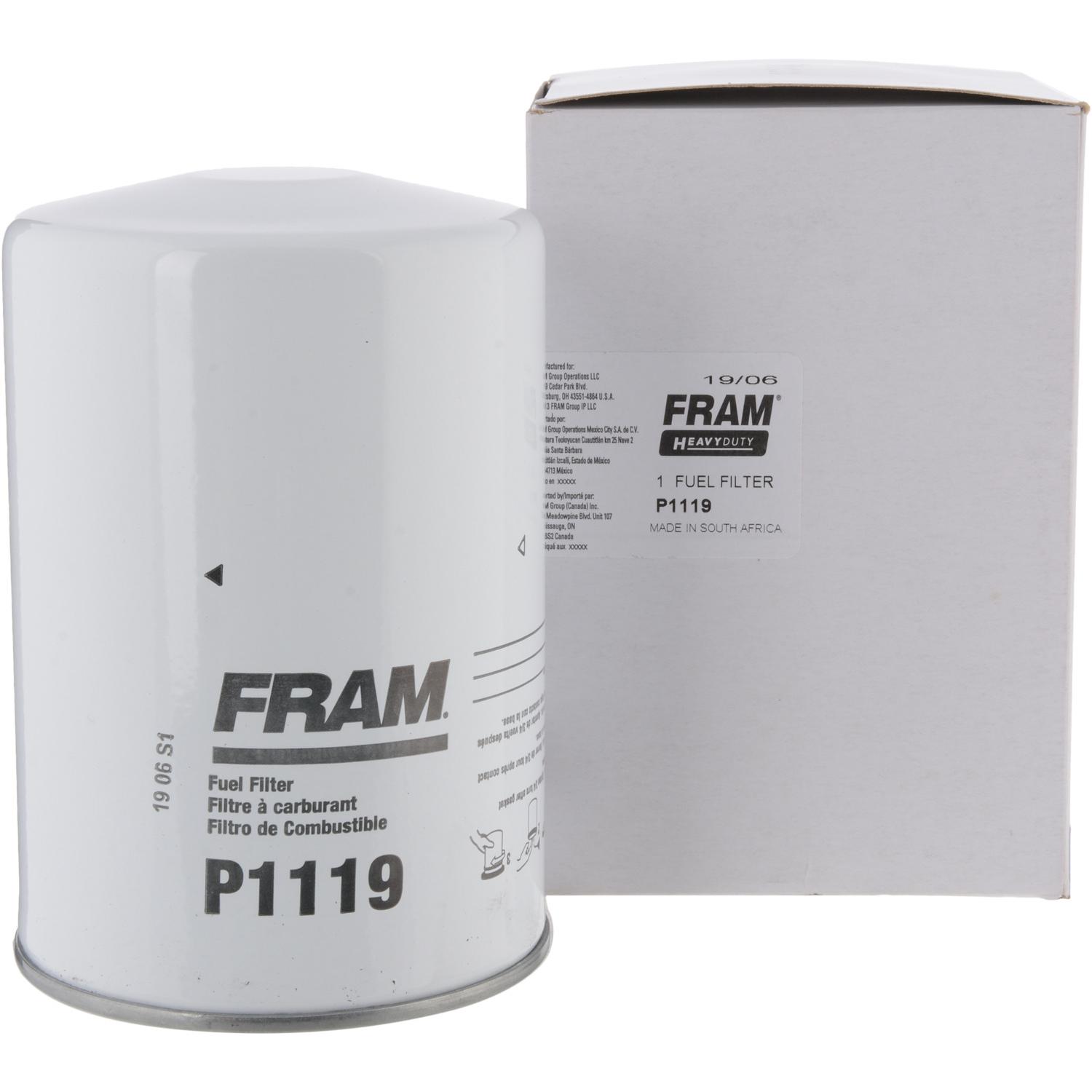 Fram P1119 - Fuel Filter Fram P1119 Fuel Filter product image 3 of 3