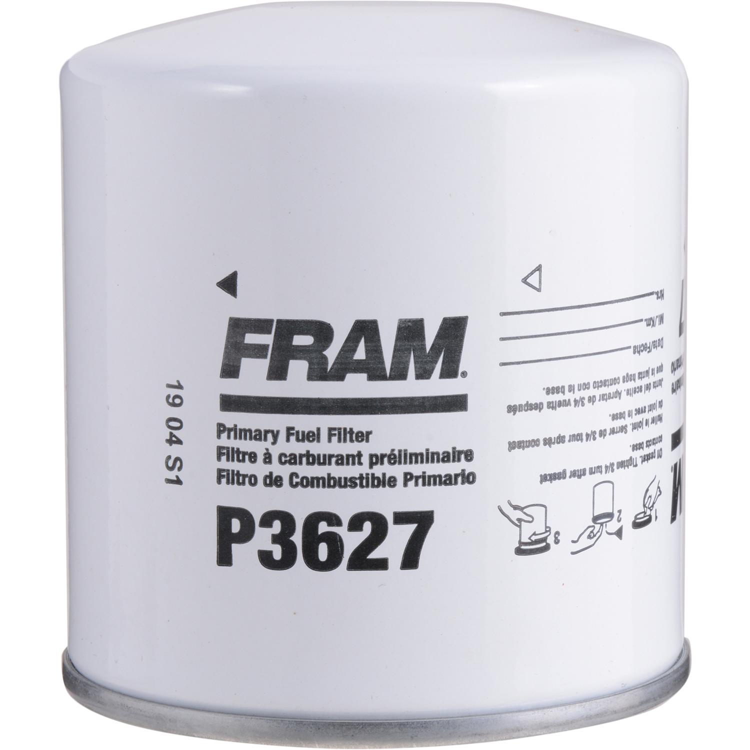 Fram P3627 - Fuel Filter Fram P3627 Fuel Filter product image 2 of 3