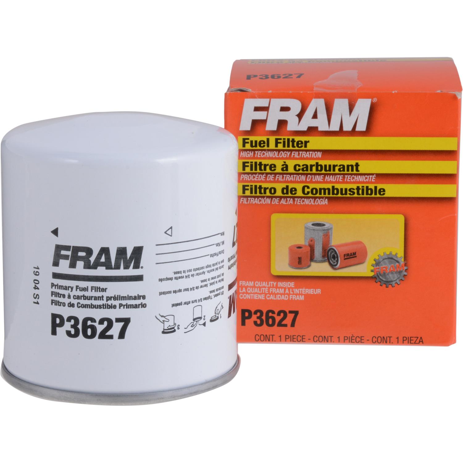 Fram P3627 - Fuel Filter Fram P3627 Fuel Filter product image 3 of 3