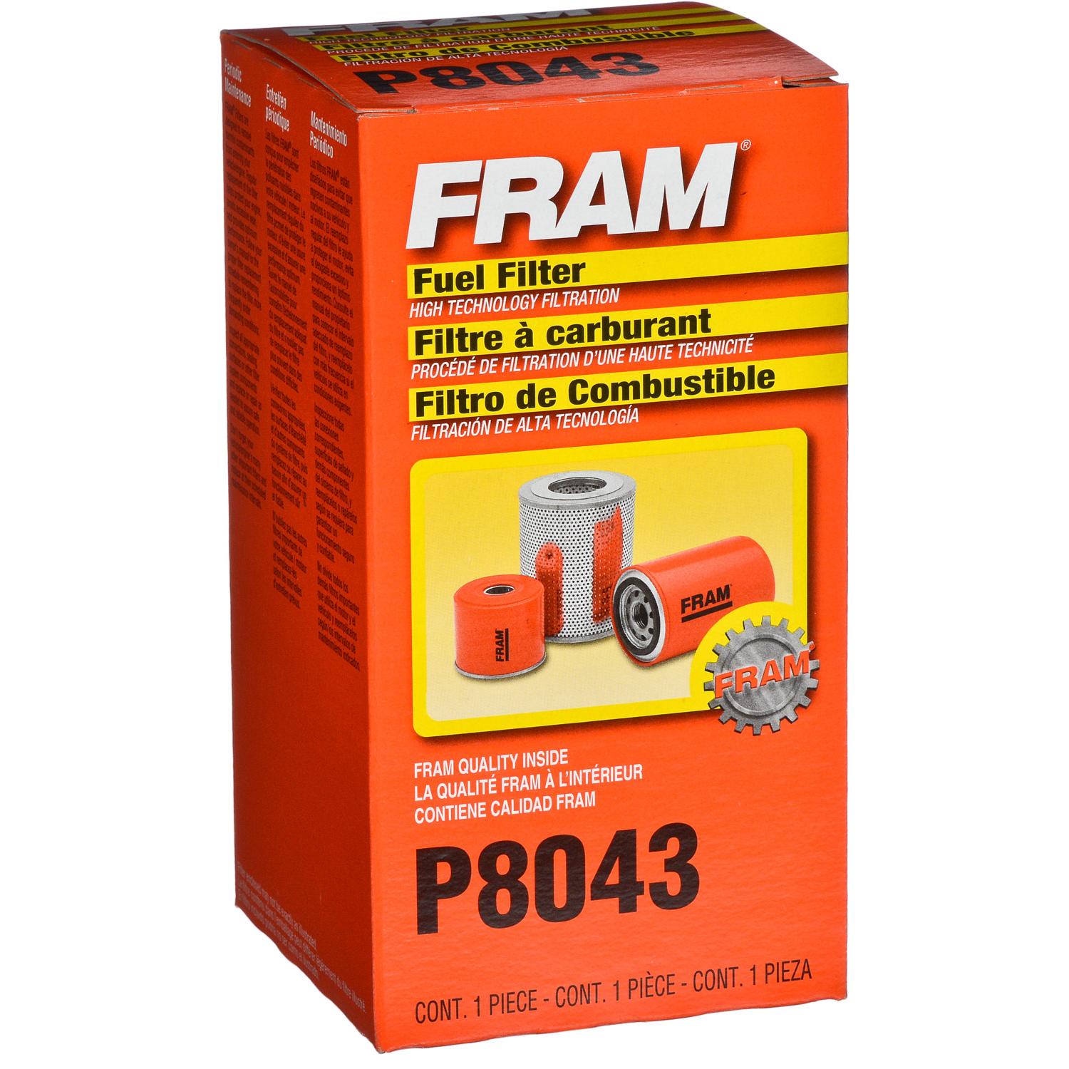Fram P8043 Fuel Filter product image 3 of 5