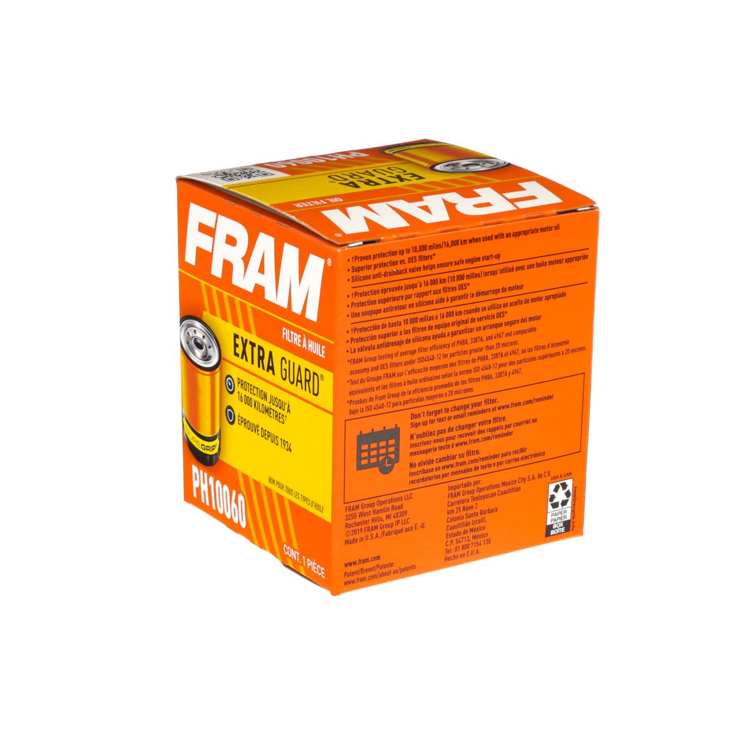 Fram PH10060 - Engine Oil Filter Fram PH10060 Engine Oil Filter product image 4 of 5