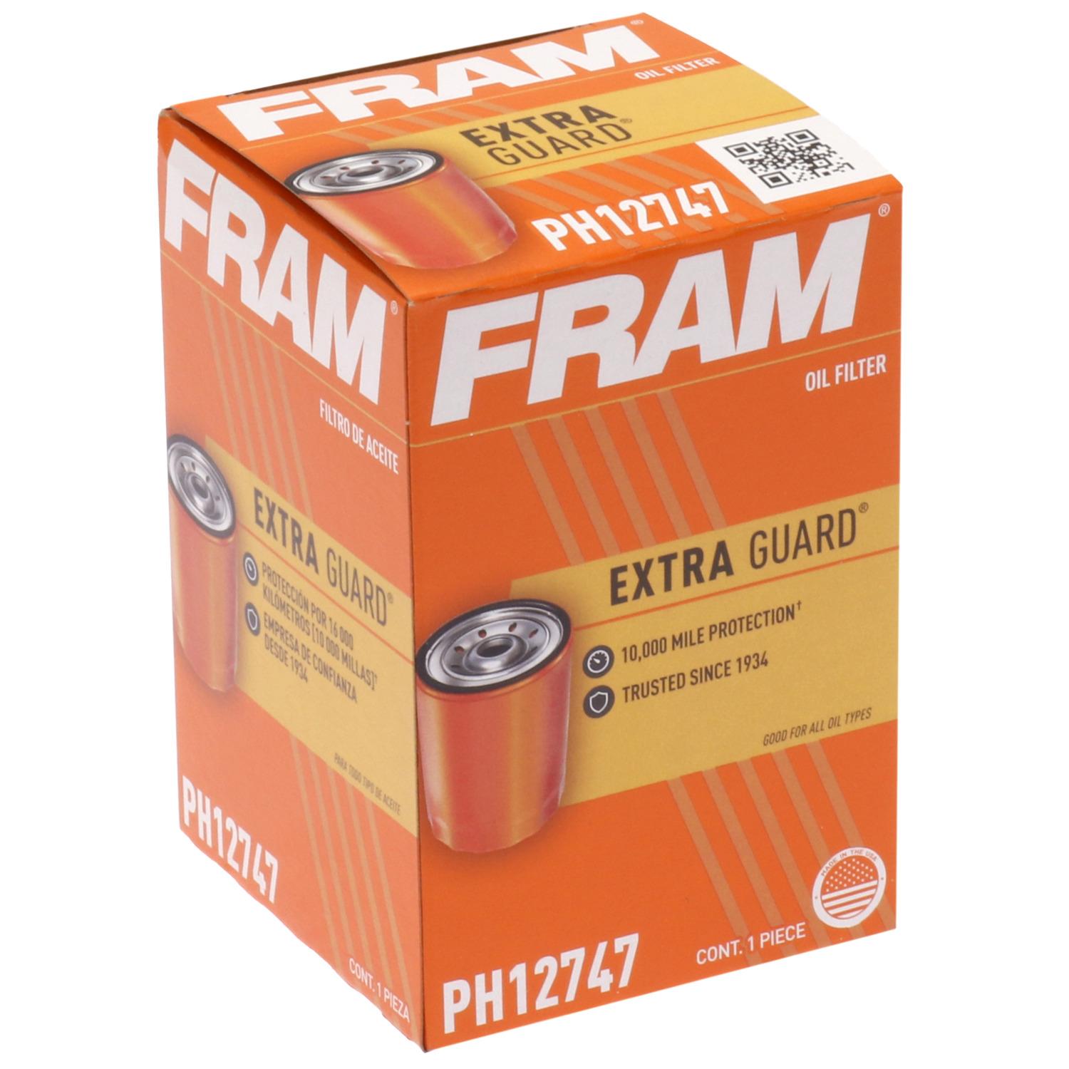 Fram PH12747 - Engine Oil Filter Fram PH12747 Engine Oil Filter product image 3 of 5