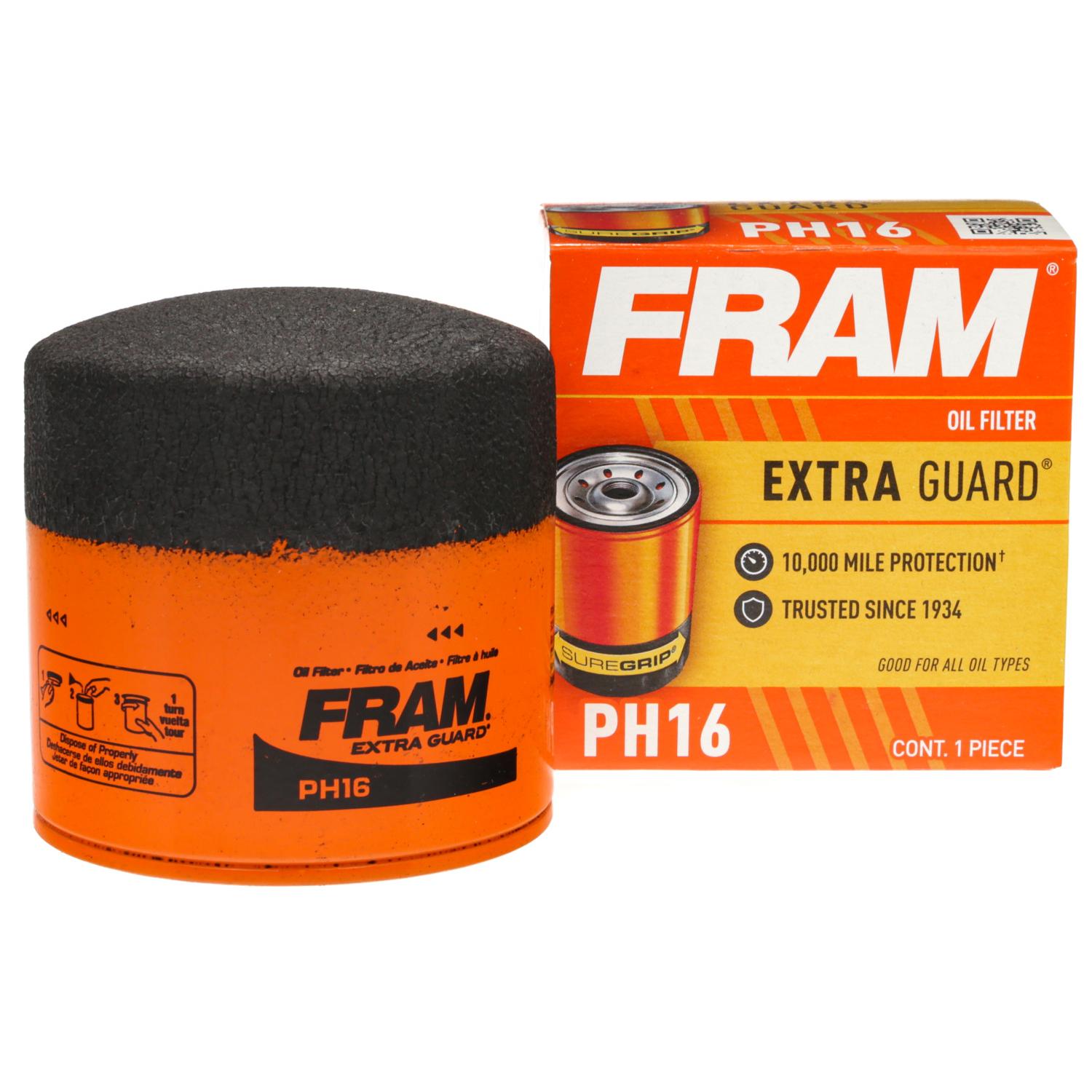 Fram PH16 - Engine Oil Filter Fram PH16 Engine Oil Filter product image 3 of 5