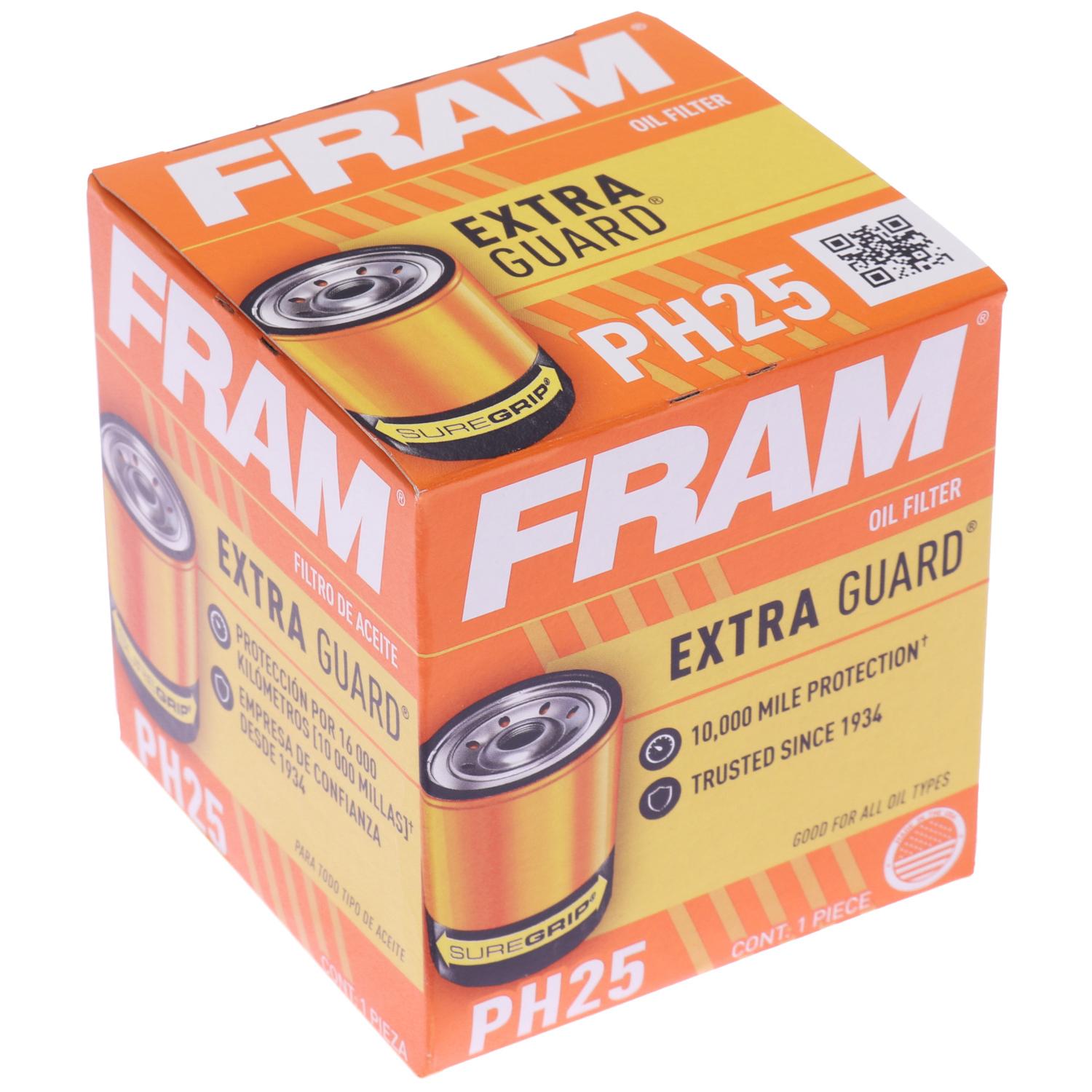 Fram PH25 - Engine Oil Filter Fram PH25 Engine Oil Filter product image 2 of 10
