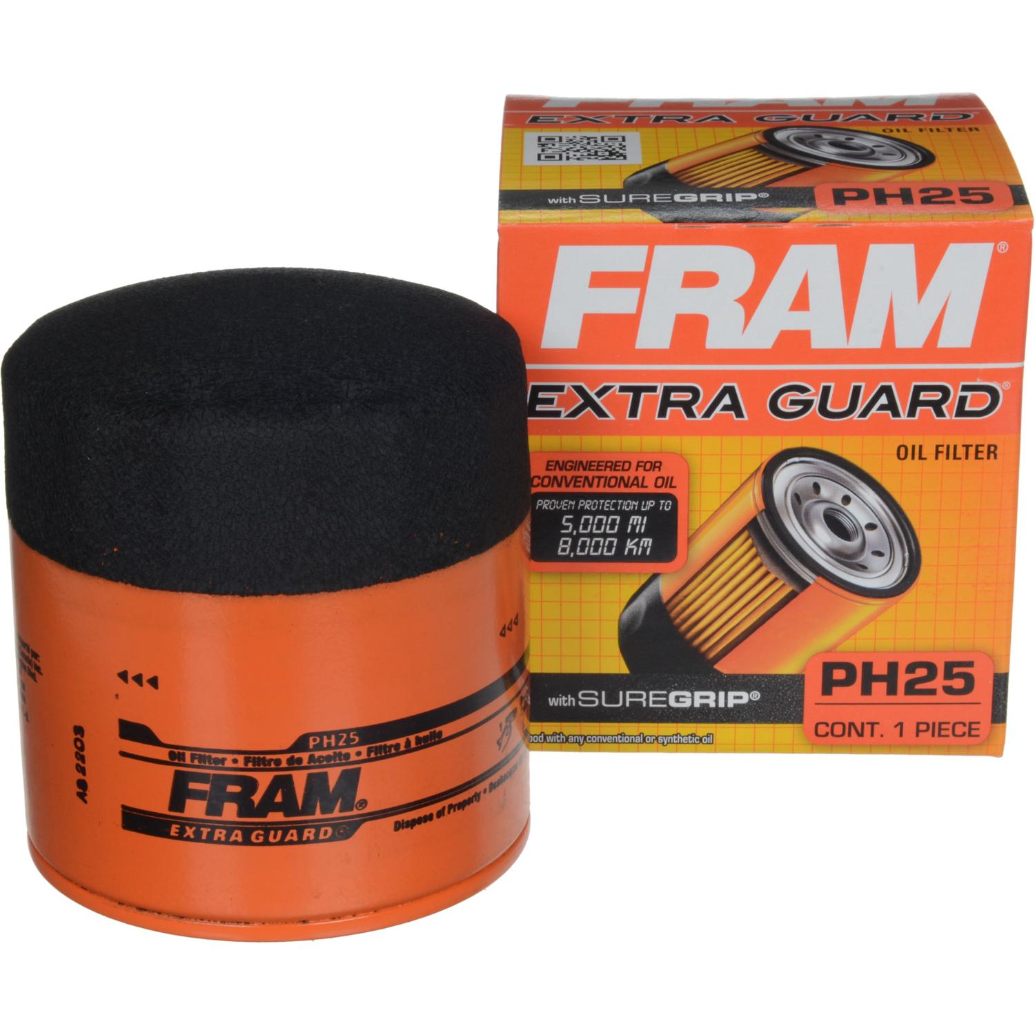 Fram PH25 - Engine Oil Filter Fram PH25 Engine Oil Filter product image 6 of 10