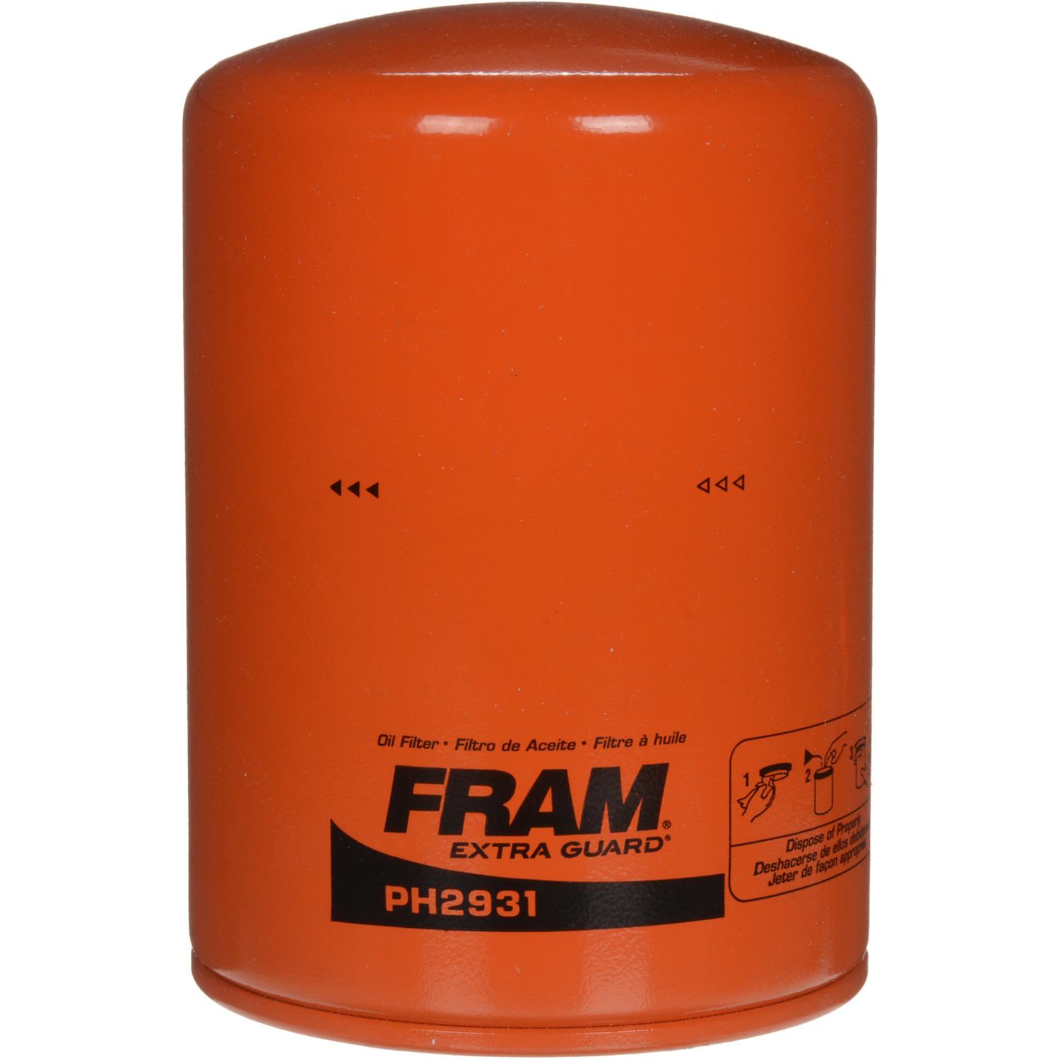 Fram PH2931 - Engine Oil Filter Fram PH2931 Engine Oil Filter product image 2 of 4