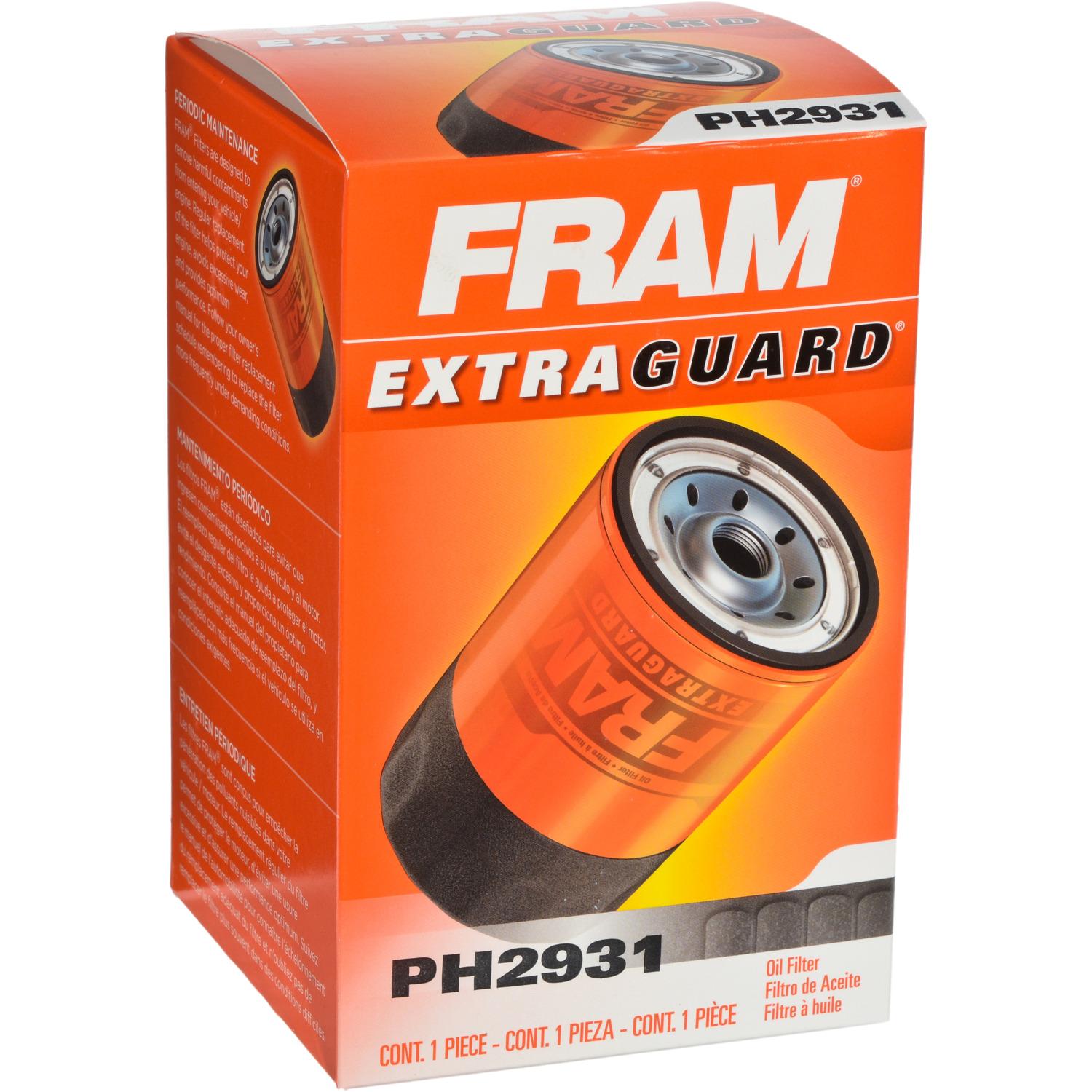 Fram PH2931 - Engine Oil Filter Fram PH2931 Engine Oil Filter product image 3 of 4
