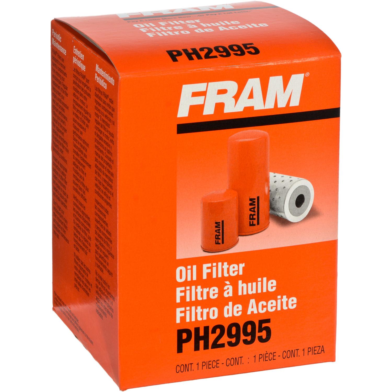Fram PH2995 - Engine Oil Filter Fram PH2995 Engine Oil Filter product image 3 of 4