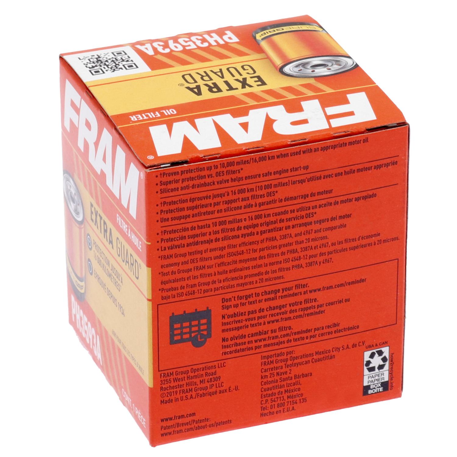 Fram PH3593A Auto Trans Filter product image 4 of 5